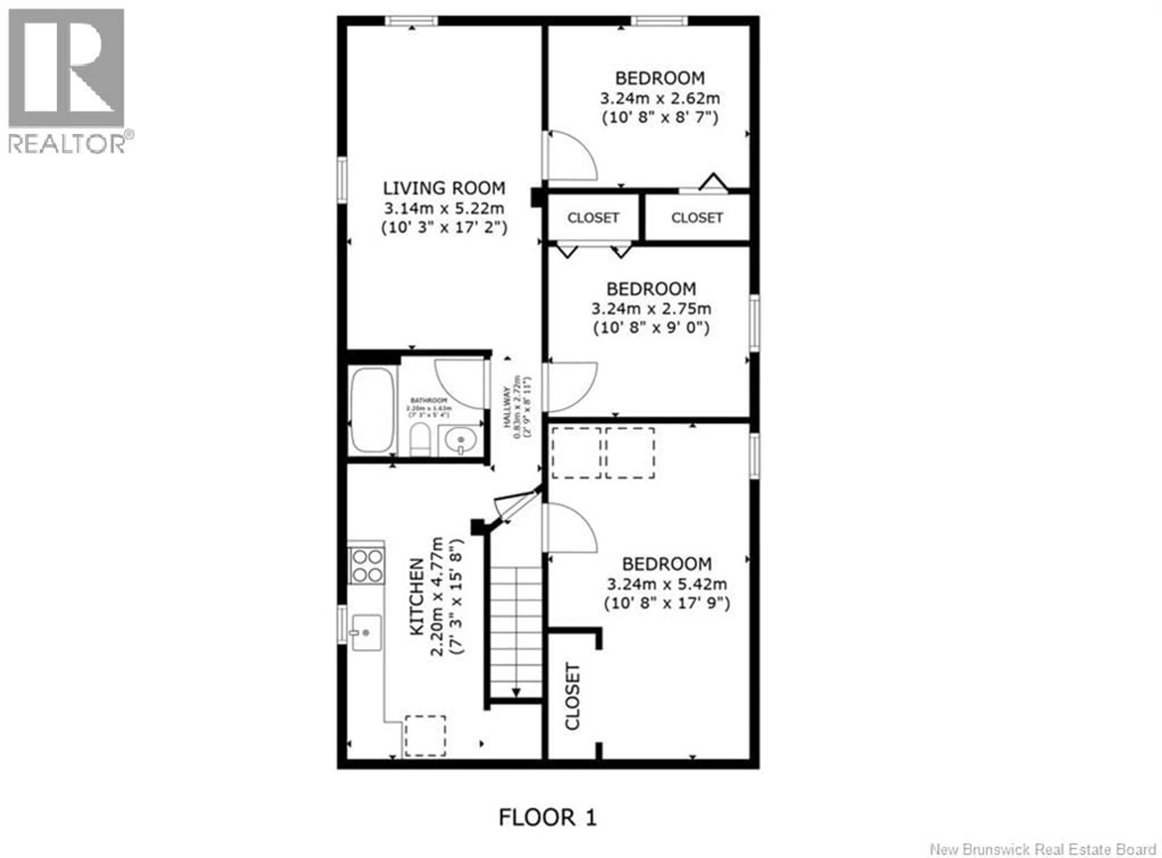 Floor plan for 30 FLORAL AVENUE, Nashwaaksis New Brunswick E3A1L1