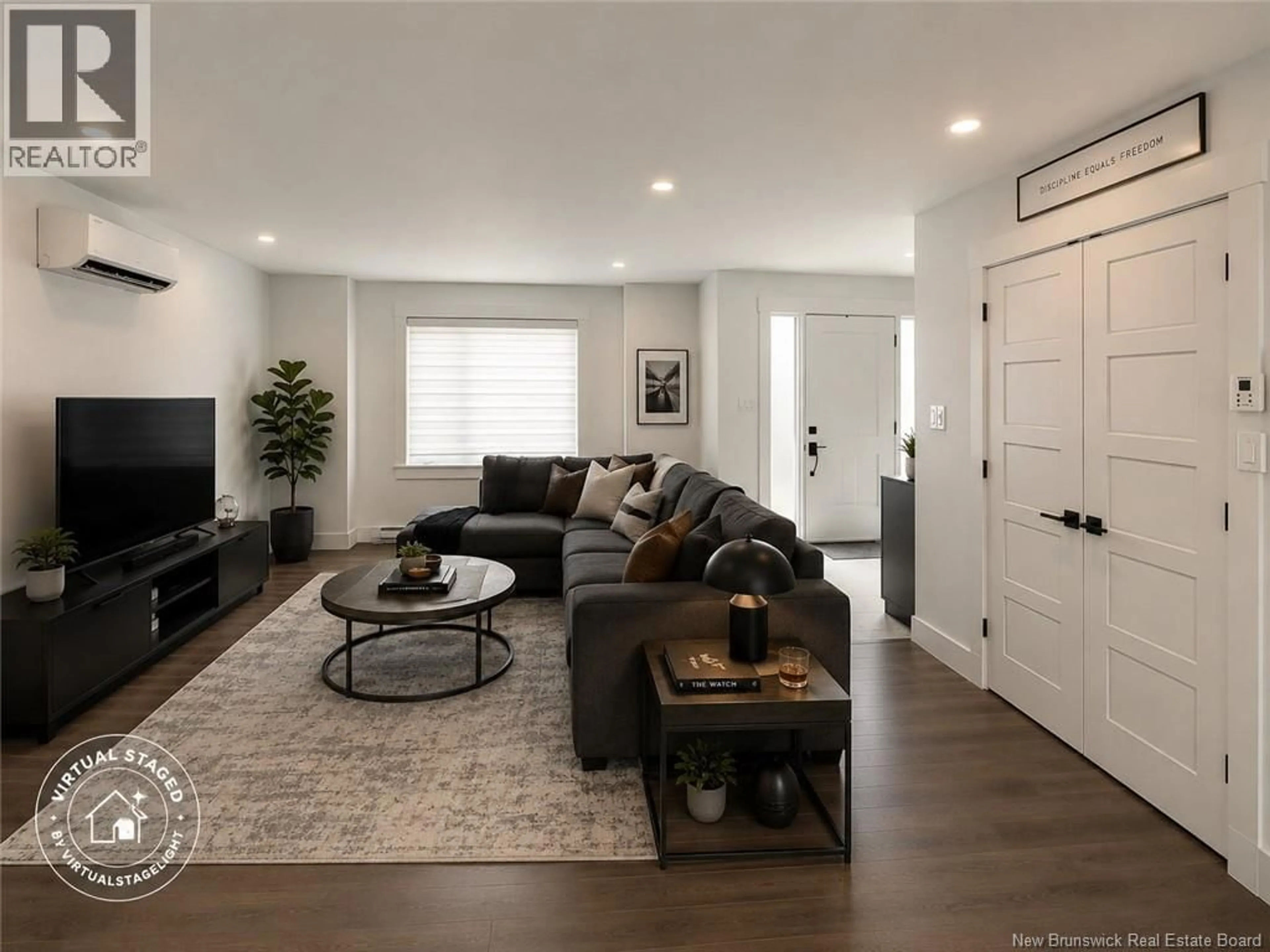 Living room with furniture, unknown for 218 FALCON DRIVE, Moncton New Brunswick E1H0H8