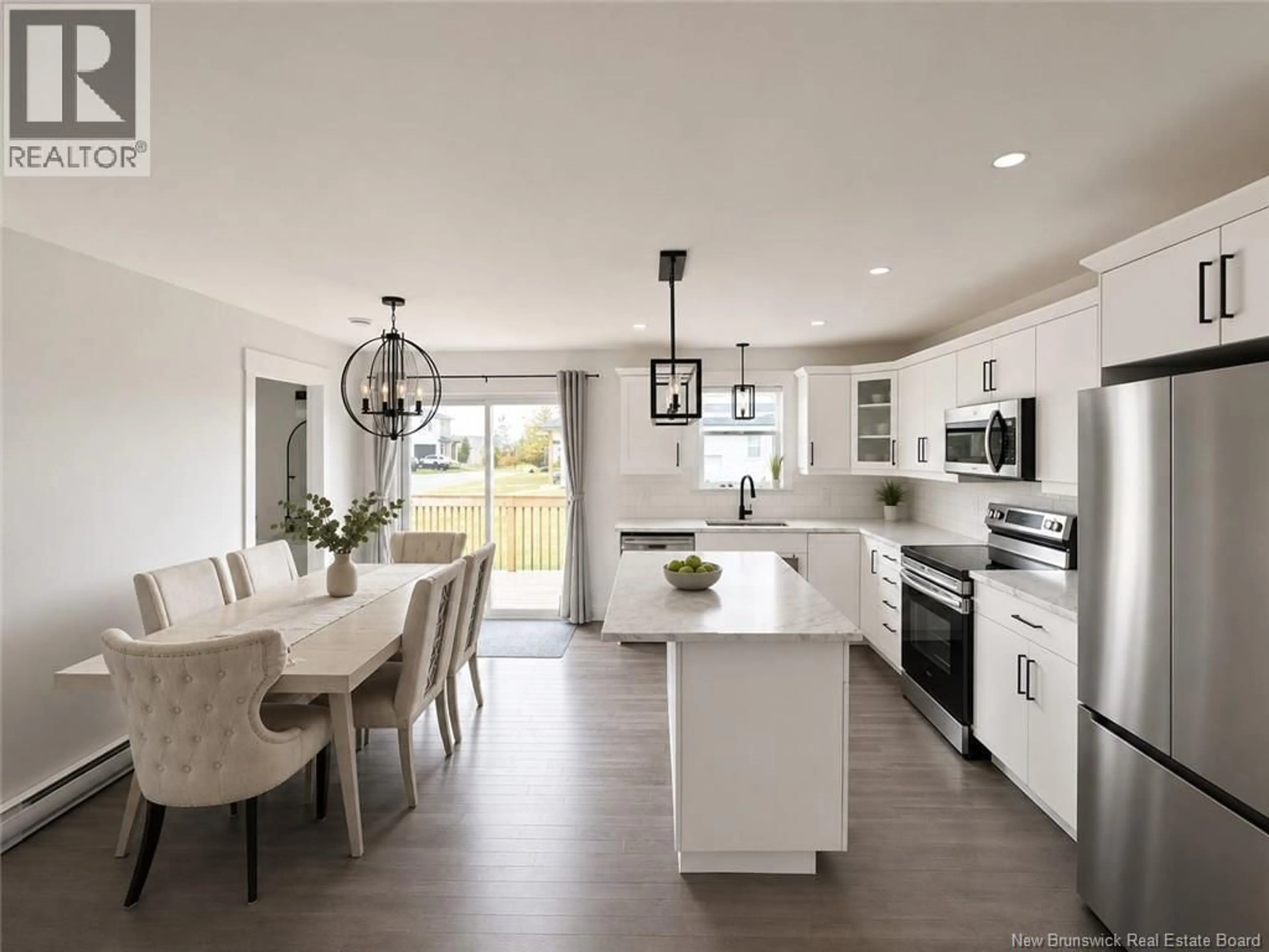 Open concept kitchen, unknown for 218 FALCON DRIVE, Moncton New Brunswick E1H0H8