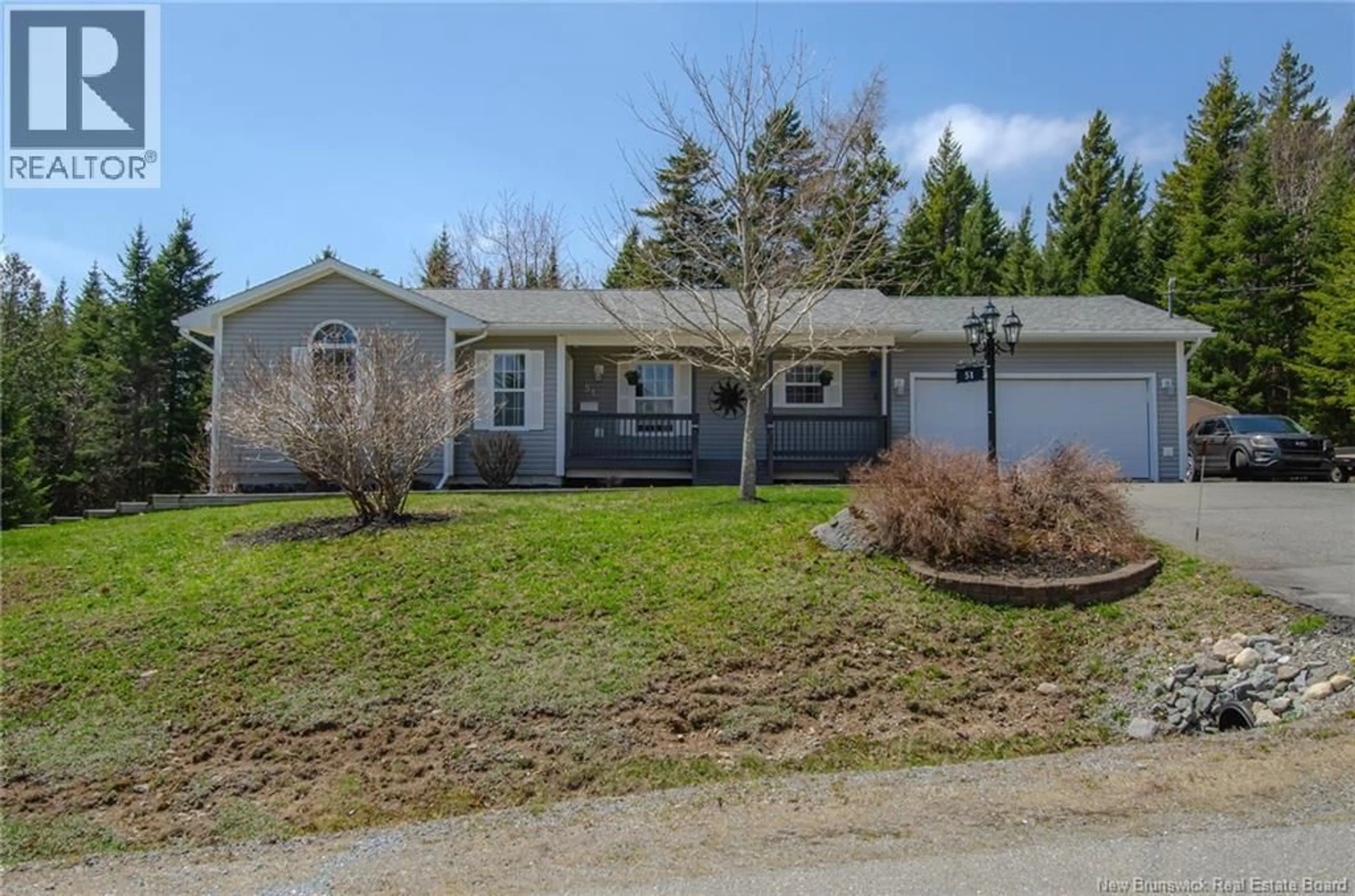 A pic from outside/outdoor area/front of a property/back of a property/a pic from drone, street for 51 JAVIN HILL DRIVE, Saint John New Brunswick E2N2G5