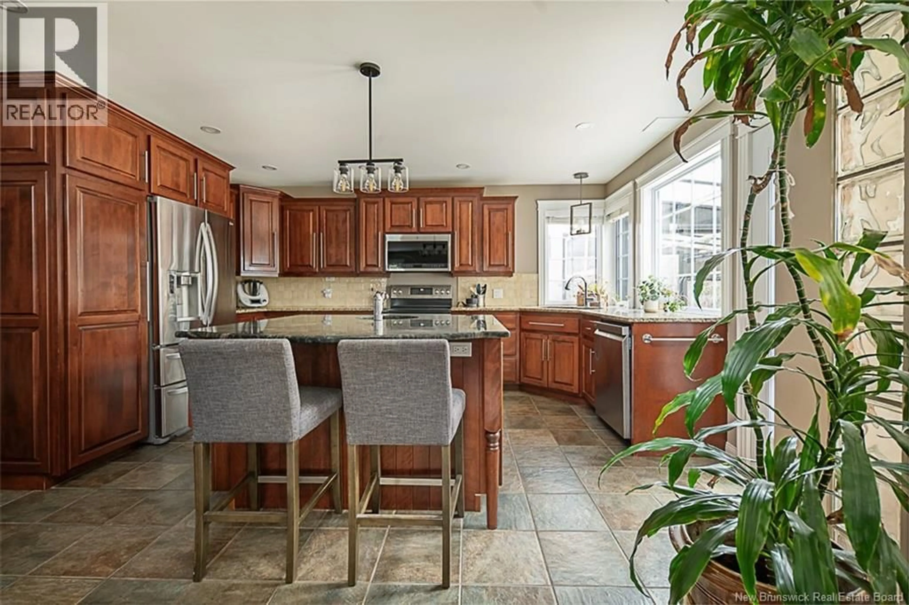 Open concept kitchen, ceramic/tile floor for 250 MATAYA DRIVE, Richibucto Road New Brunswick E3A0A6