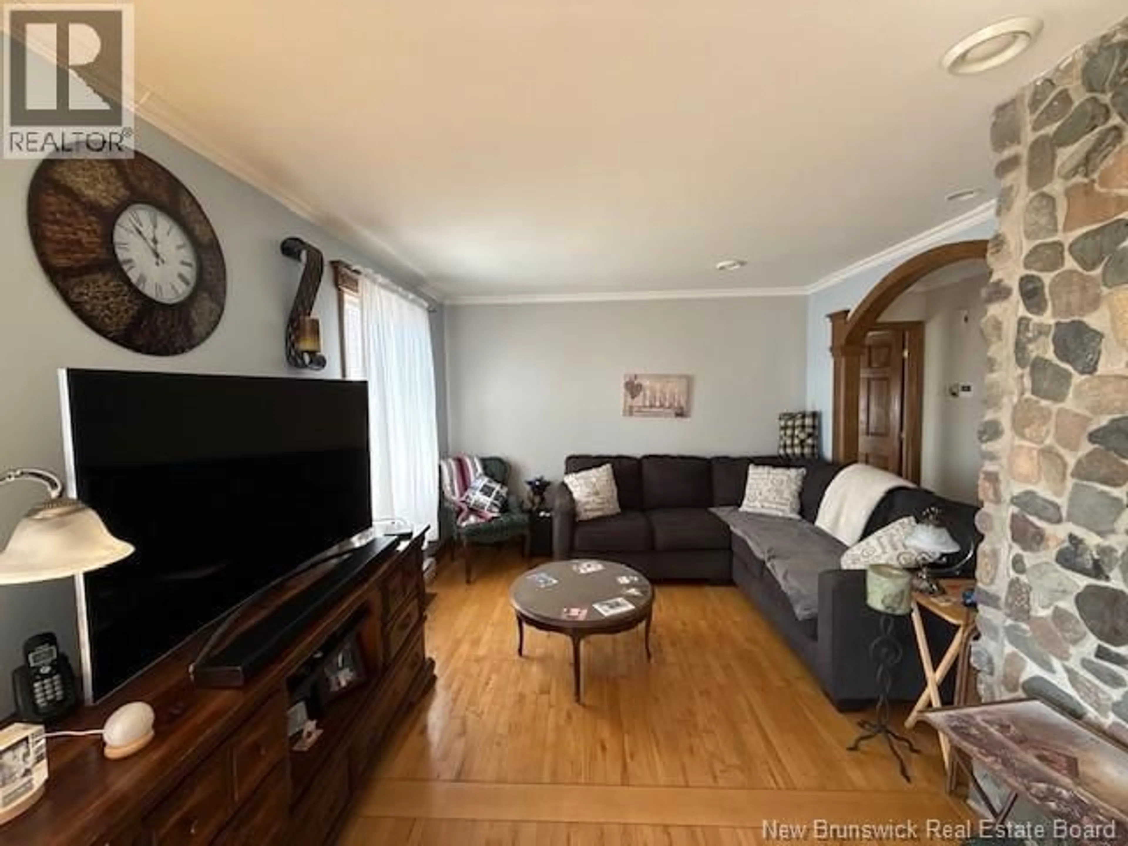 Living room with furniture, unknown for 110 ARSENAULT STREET, Eel River Crossing New Brunswick E8E1N8