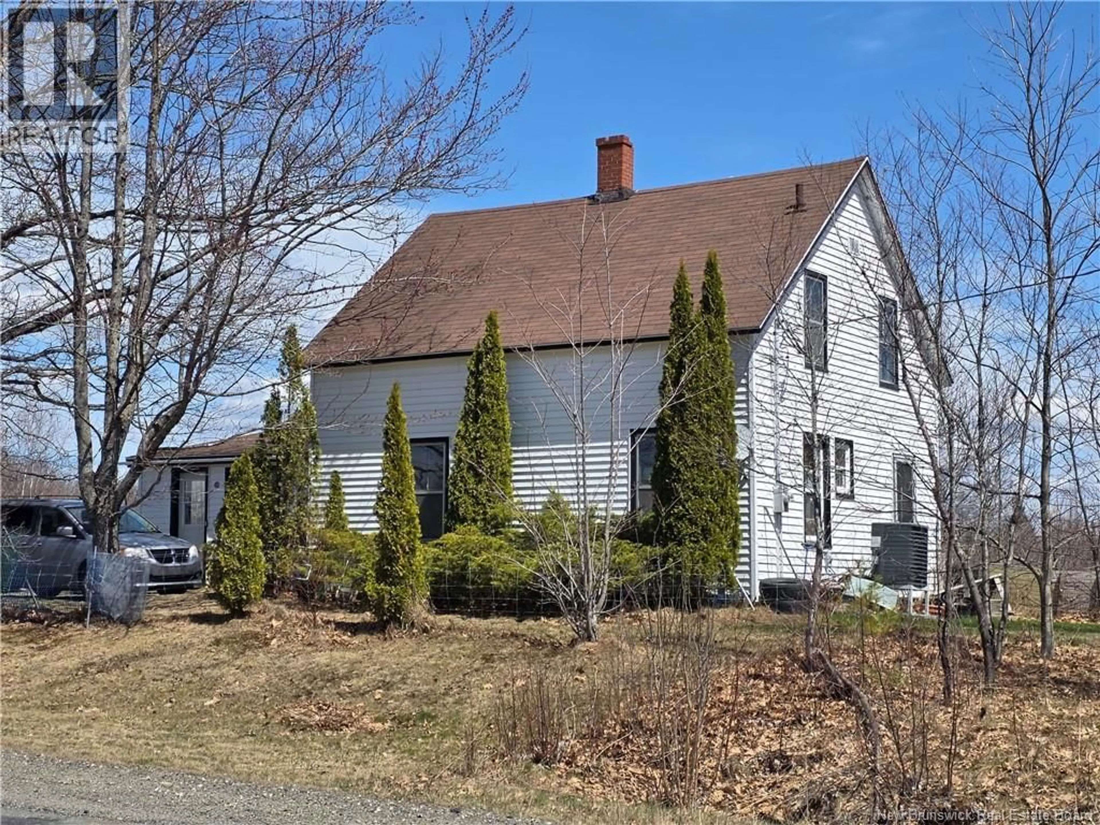 A pic from outside/outdoor area/front of a property/back of a property/a pic from drone, street for 1175 ROUTE 127, Rollingdam New Brunswick E5B3E8