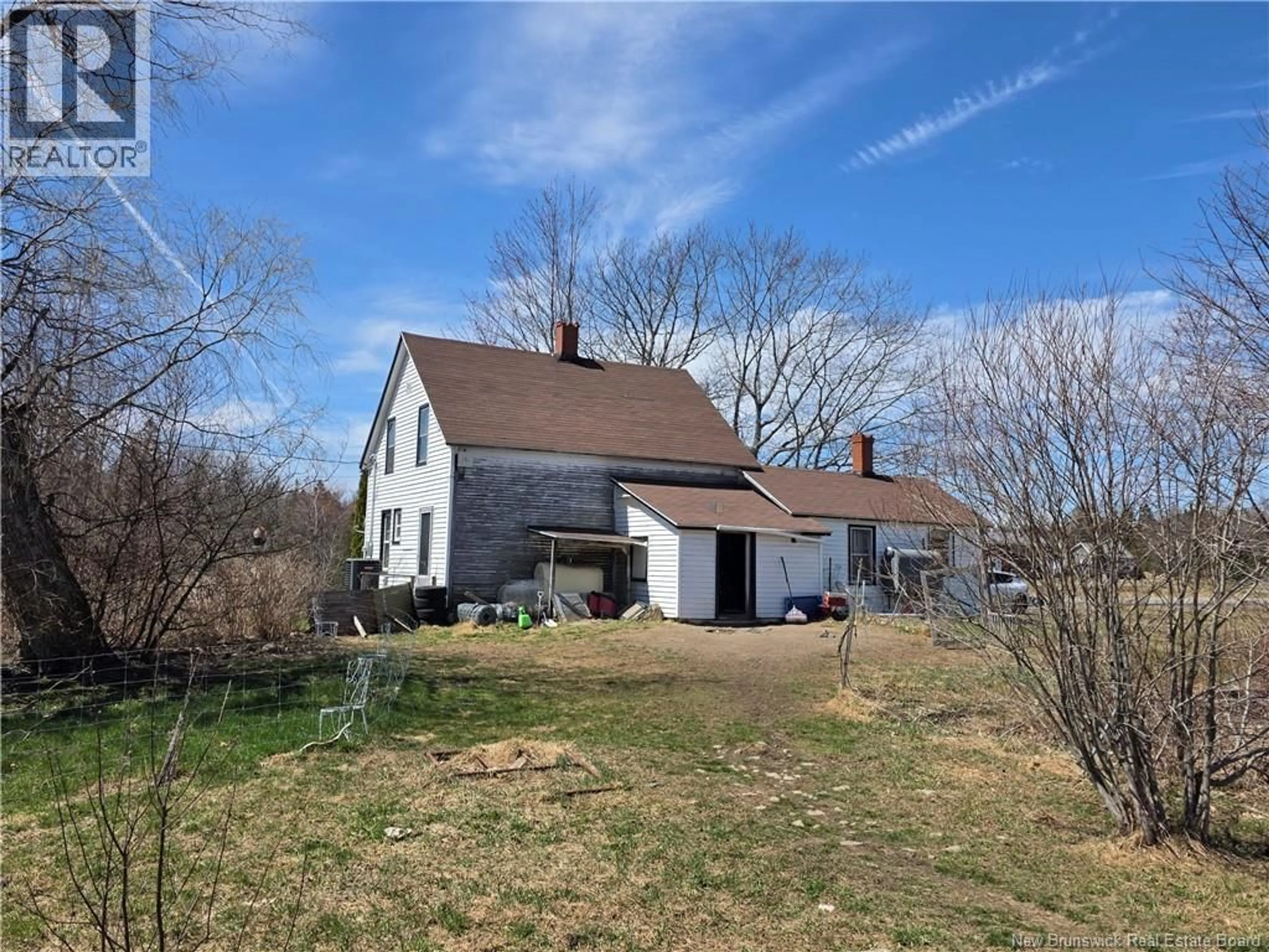 A pic from outside/outdoor area/front of a property/back of a property/a pic from drone, unknown for 1175 ROUTE 127, Rollingdam New Brunswick E5B3E8