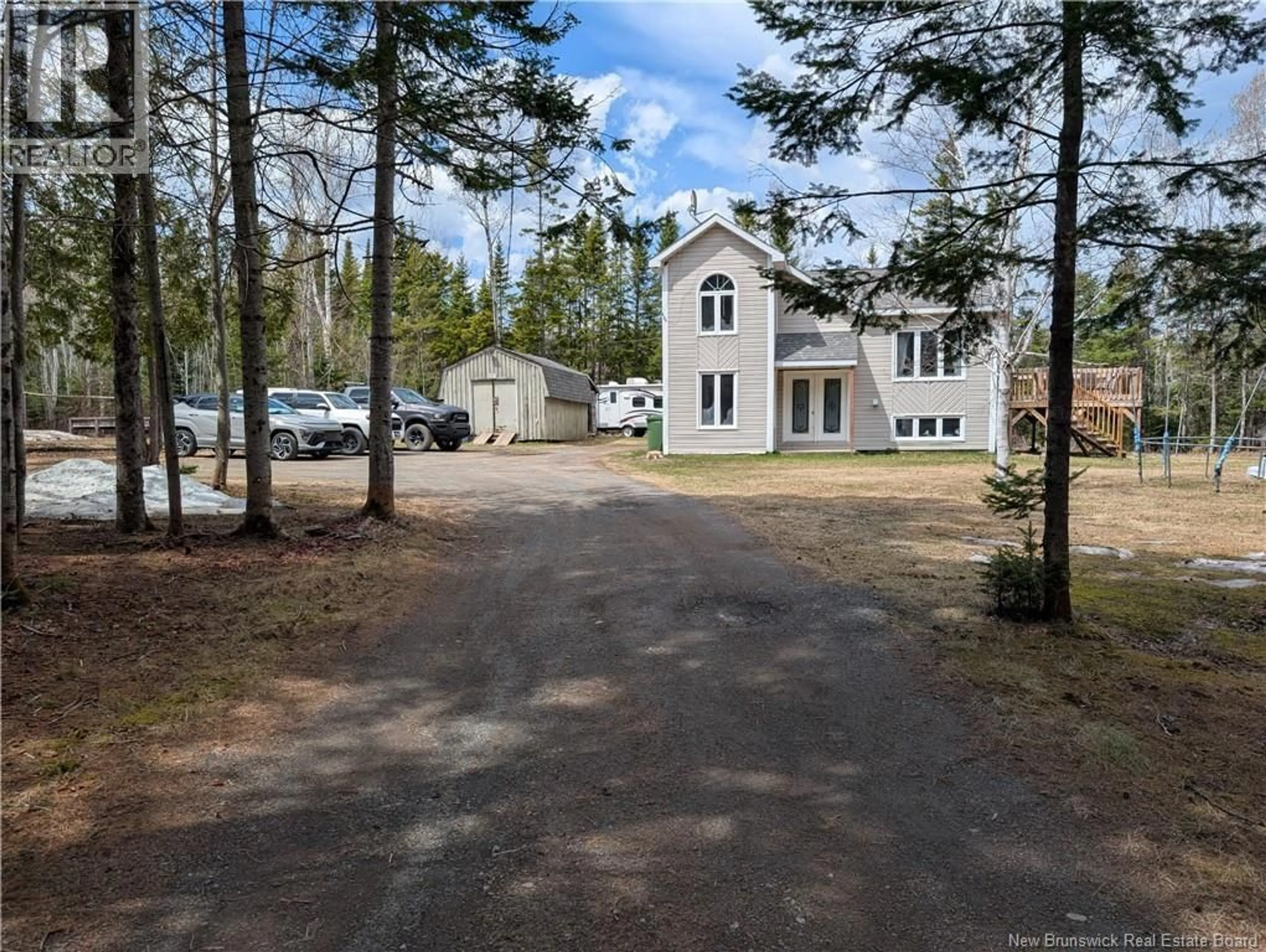 A pic from outside/outdoor area/front of a property/back of a property/a pic from drone, street for 161 CHEMIN ALPHONSE, Petit-Rocher New Brunswick E8J1X9