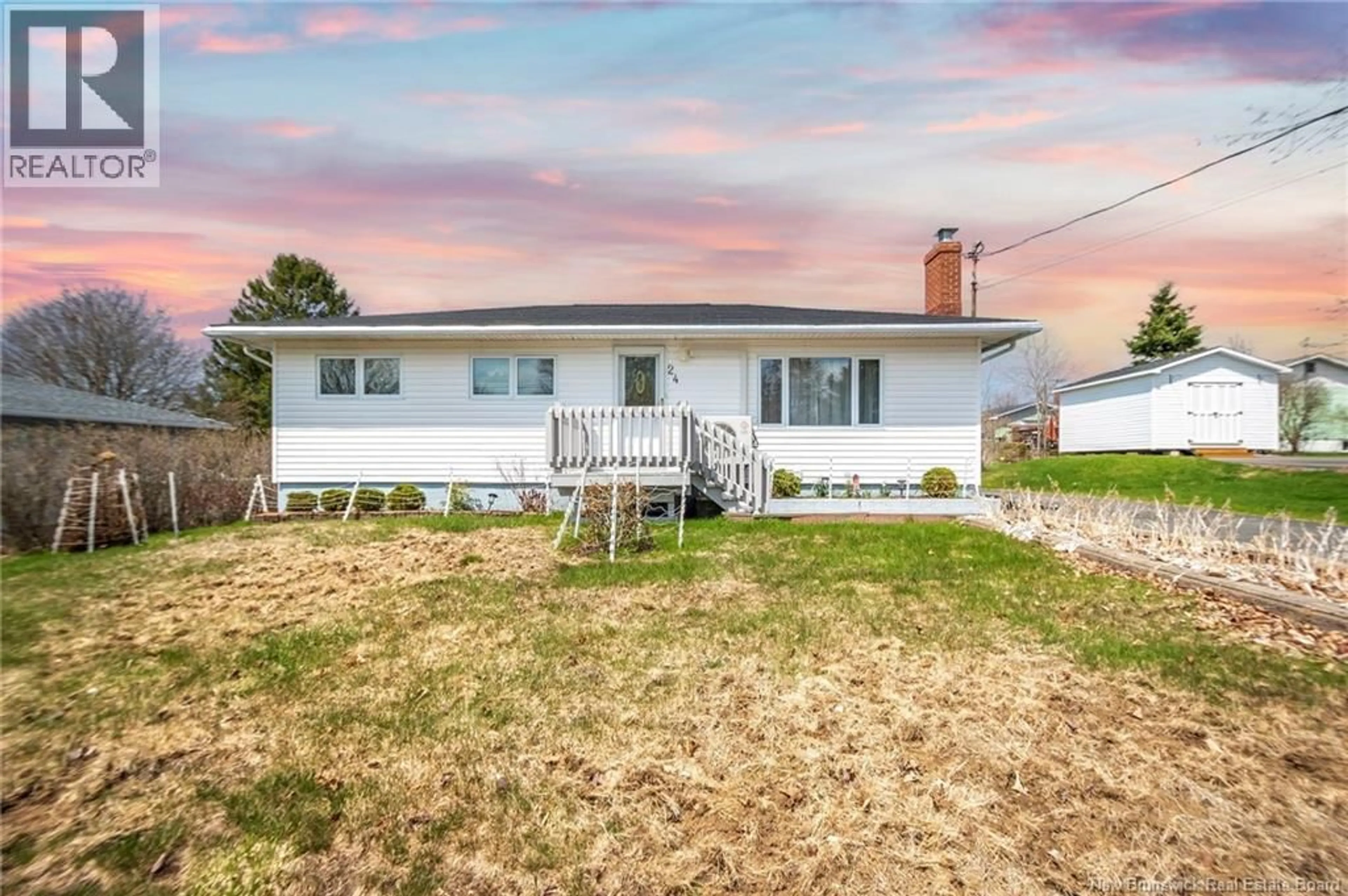 A pic from outside/outdoor area/front of a property/back of a property/a pic from drone, street for 24 GLENGARRY DRIVE, Saint John New Brunswick E2J2Y3