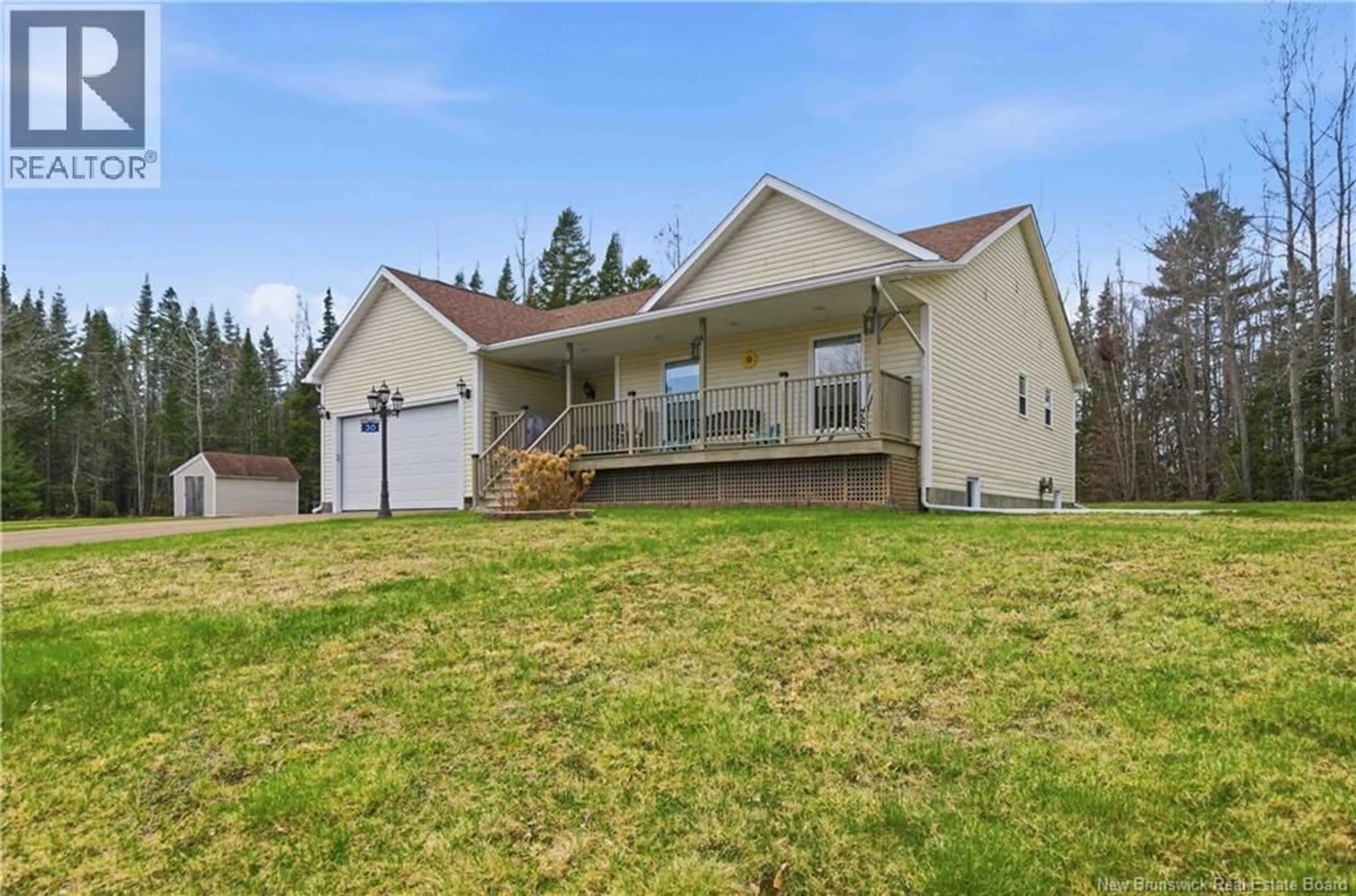 Home with vinyl exterior material, mountain view for 30 CRANBERRY LANE, Noonan New Brunswick E3A0M3