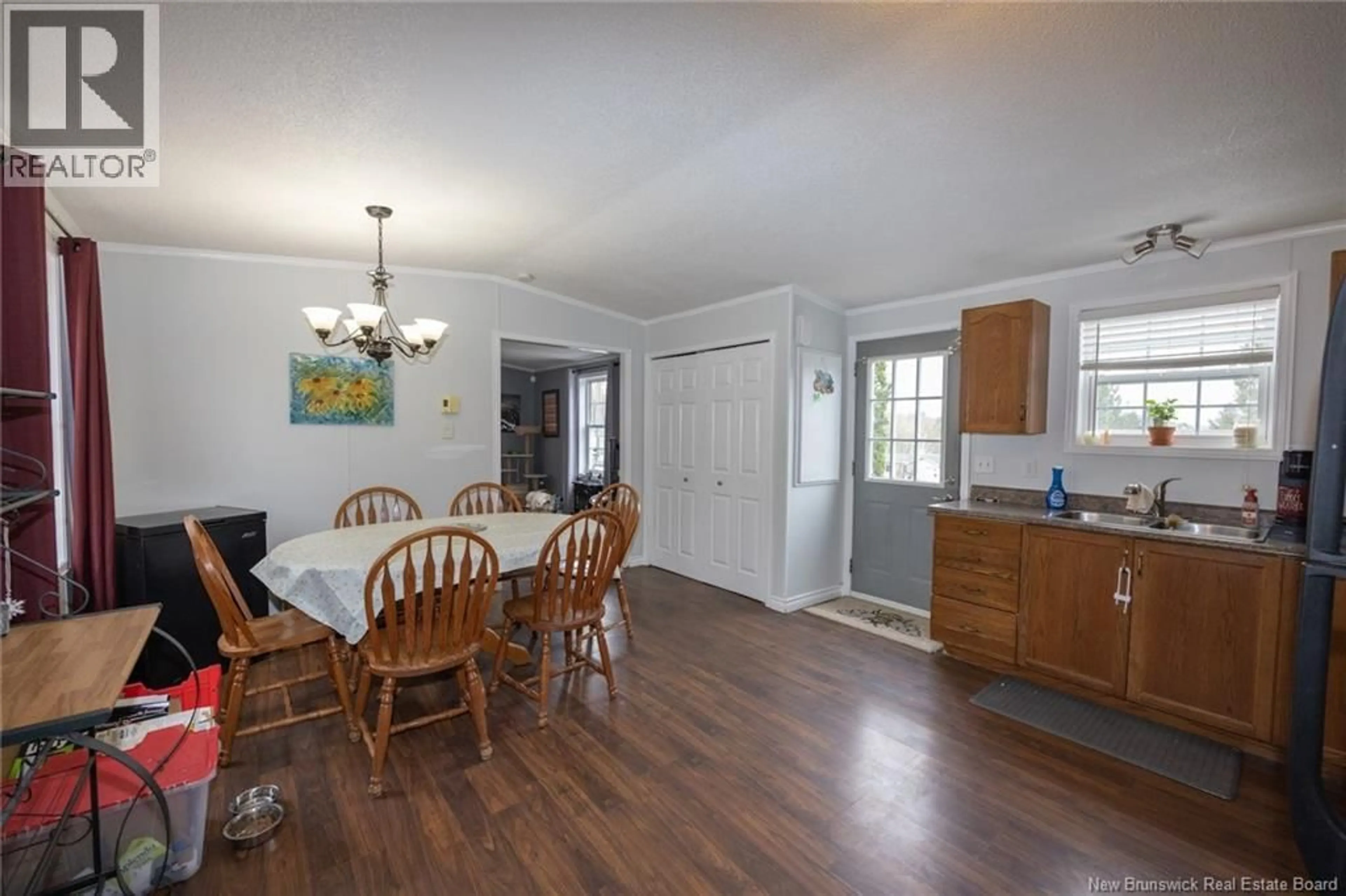 Dining room, wood/laminate floor for 328 GOVERNOR LANE, Fredericton New Brunswick E3B7L1