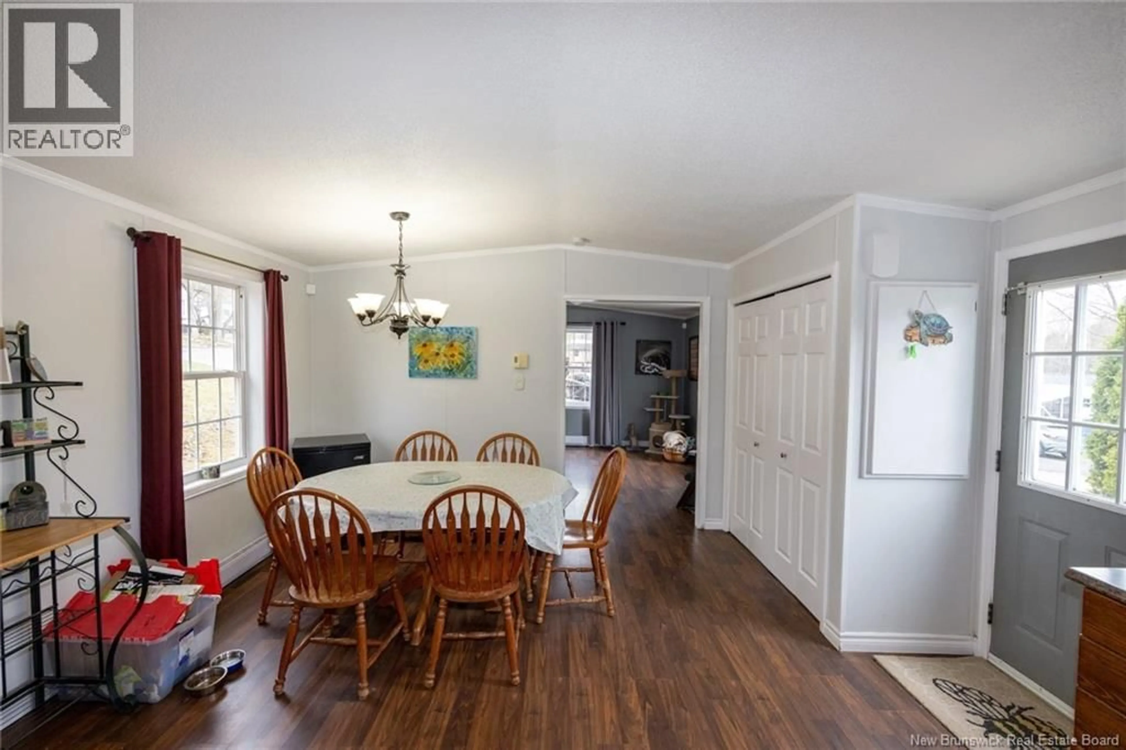 Dining room, wood/laminate floor for 328 GOVERNOR LANE, Fredericton New Brunswick E3B7L1