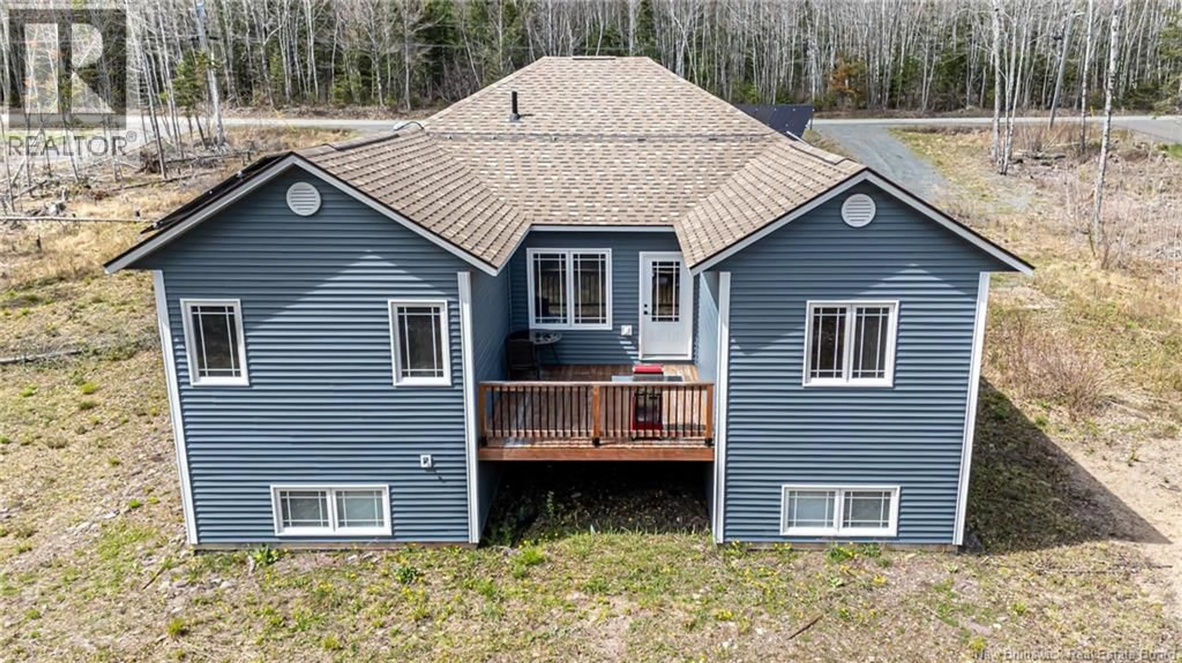 A pic from outside/outdoor area/front of a property/back of a property/a pic from drone, building for 1393 655 ROUTE, Rusagonis New Brunswick E3B8Z8