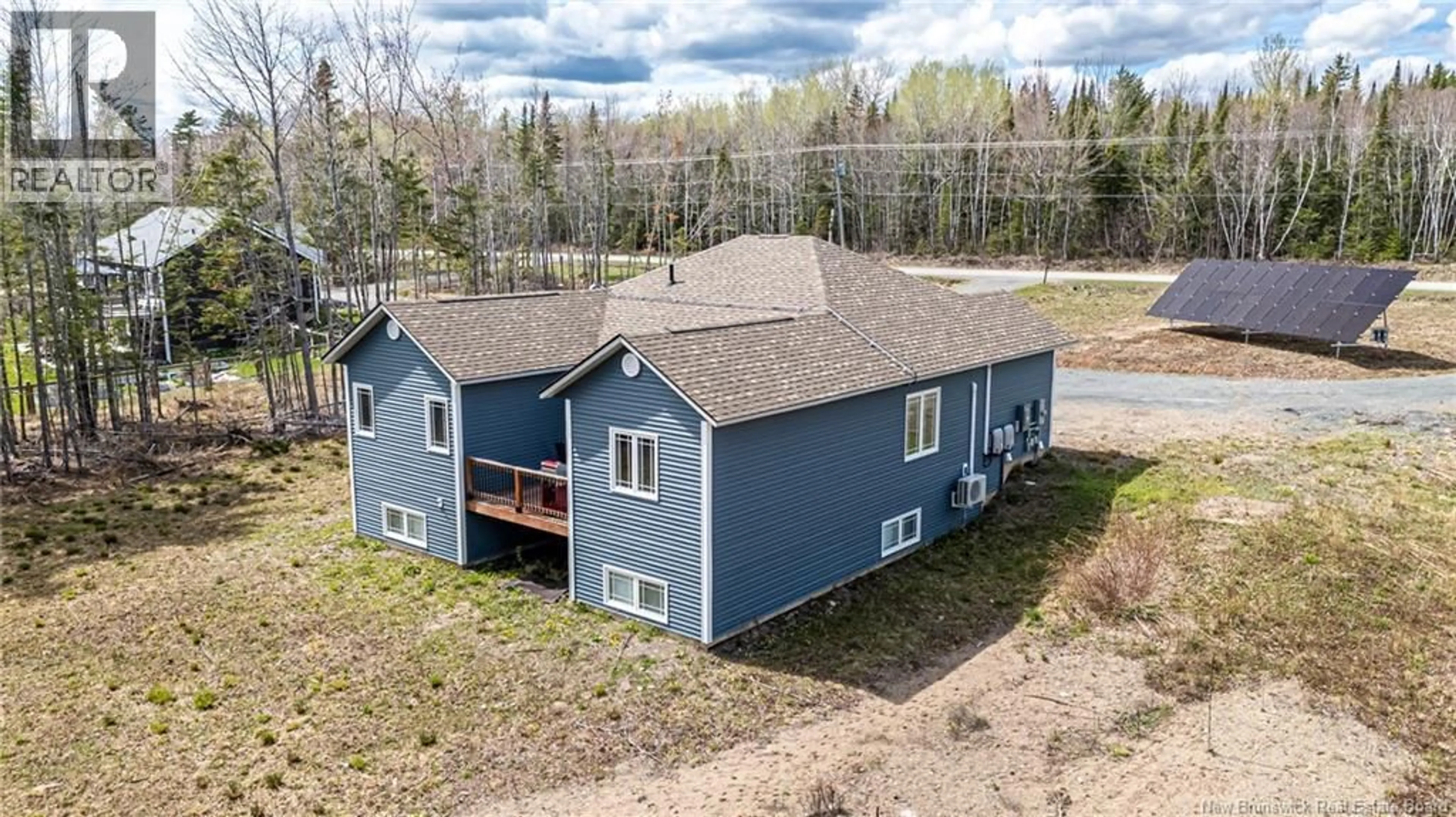 A pic from outside/outdoor area/front of a property/back of a property/a pic from drone, building for 1393 655 ROUTE, Rusagonis New Brunswick E3B8Z8