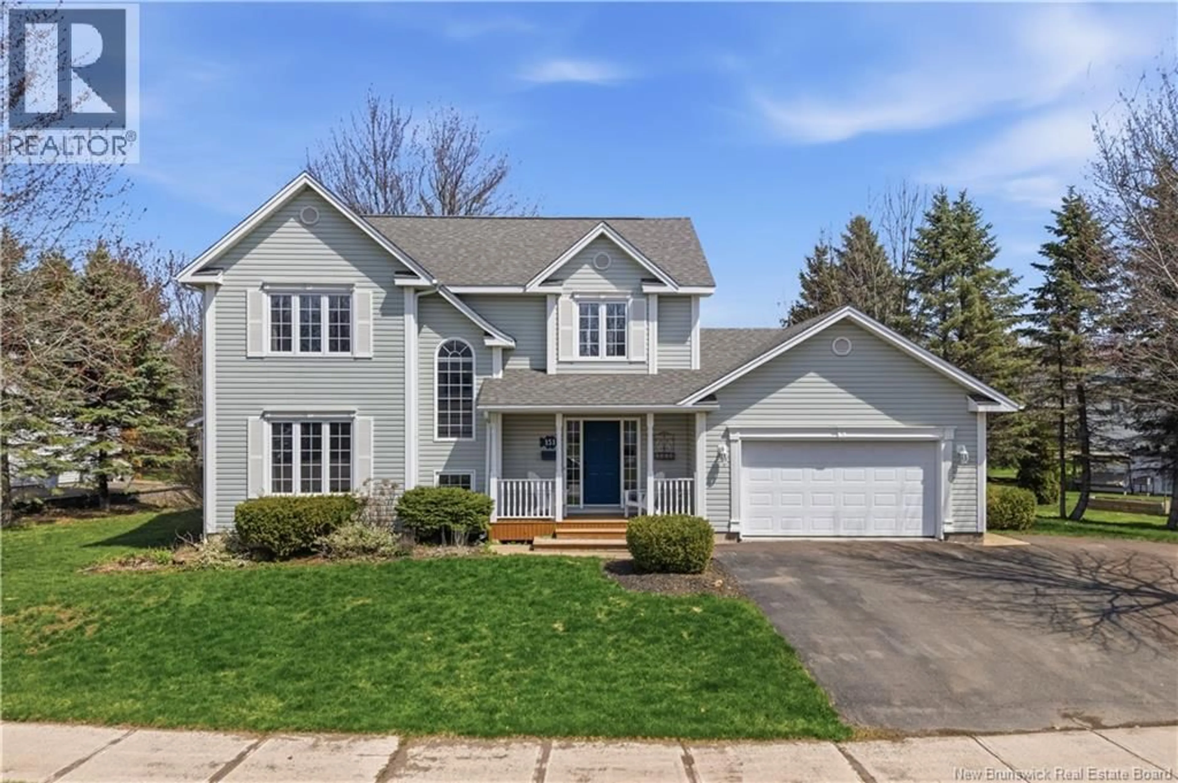 Home with vinyl exterior material, street for 151 CRESTWOOD DRIVE, Moncton New Brunswick E1C9M8