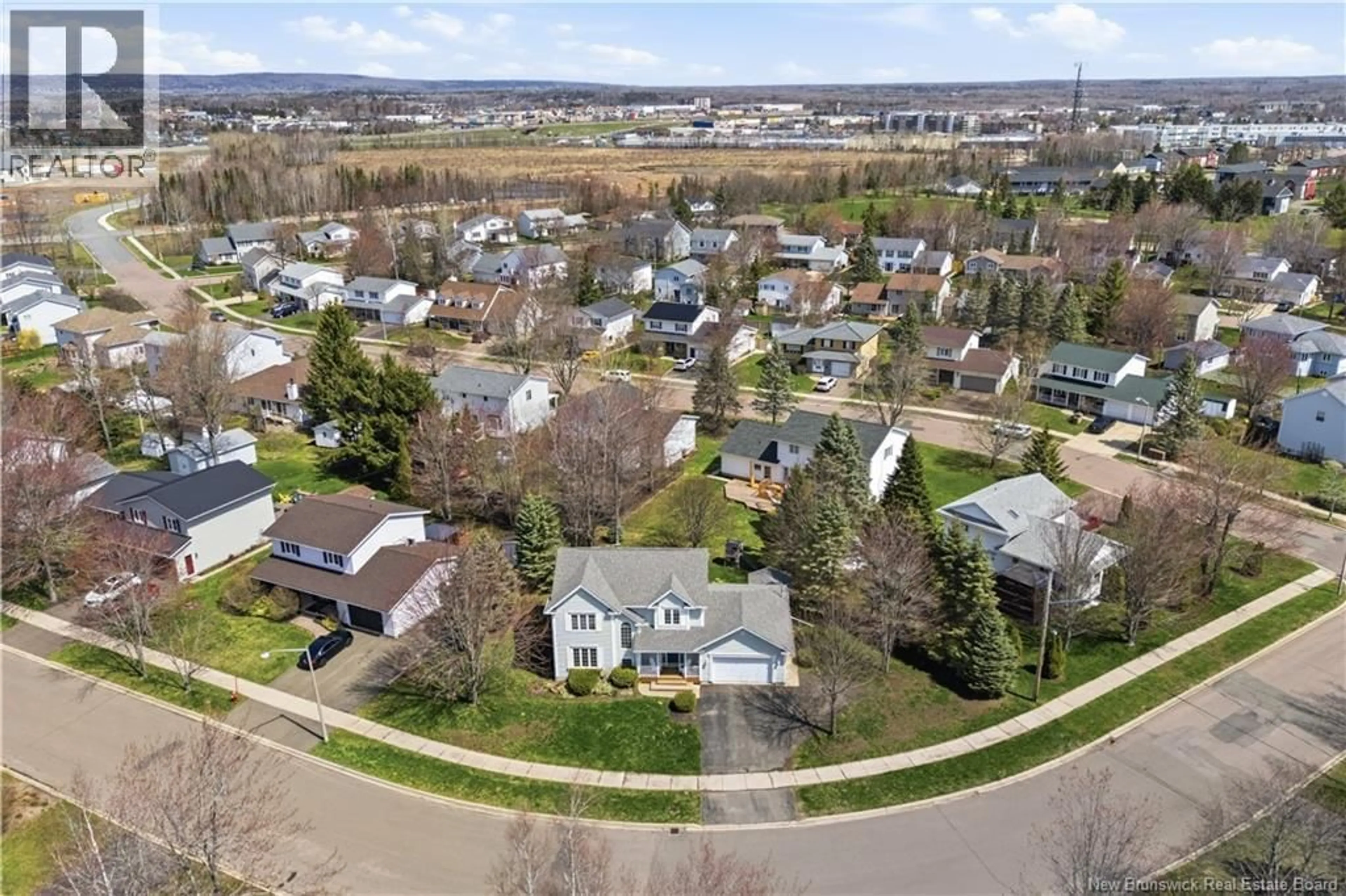 A pic from outside/outdoor area/front of a property/back of a property/a pic from drone, street for 151 CRESTWOOD DRIVE, Moncton New Brunswick E1C9M8