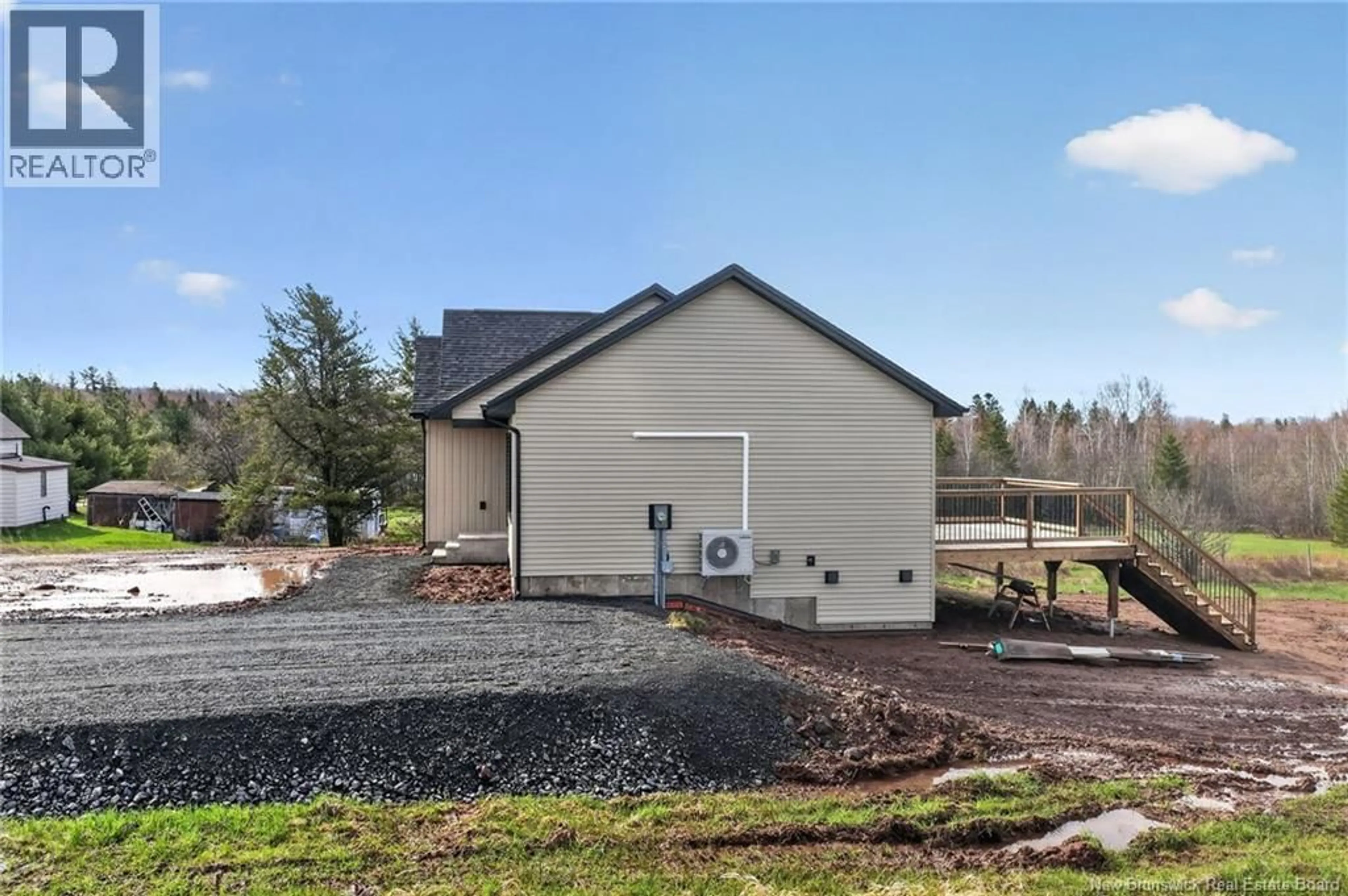 A pic from outside/outdoor area/front of a property/back of a property/a pic from drone, building for 114 REEDER ROAD, Salisbury New Brunswick E4J2P8
