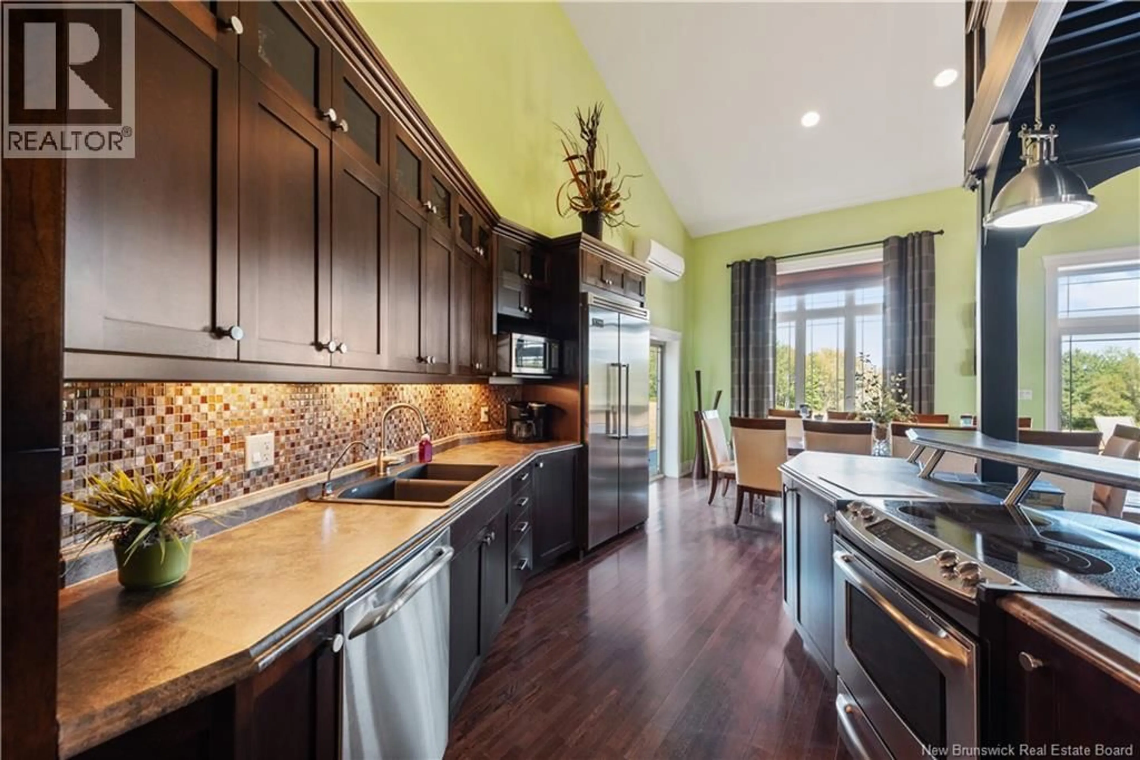 Open concept kitchen, ceramic/tile floor for 2401 NB-132 ROUTE, Greater Lakeburn New Brunswick E1H4Z7