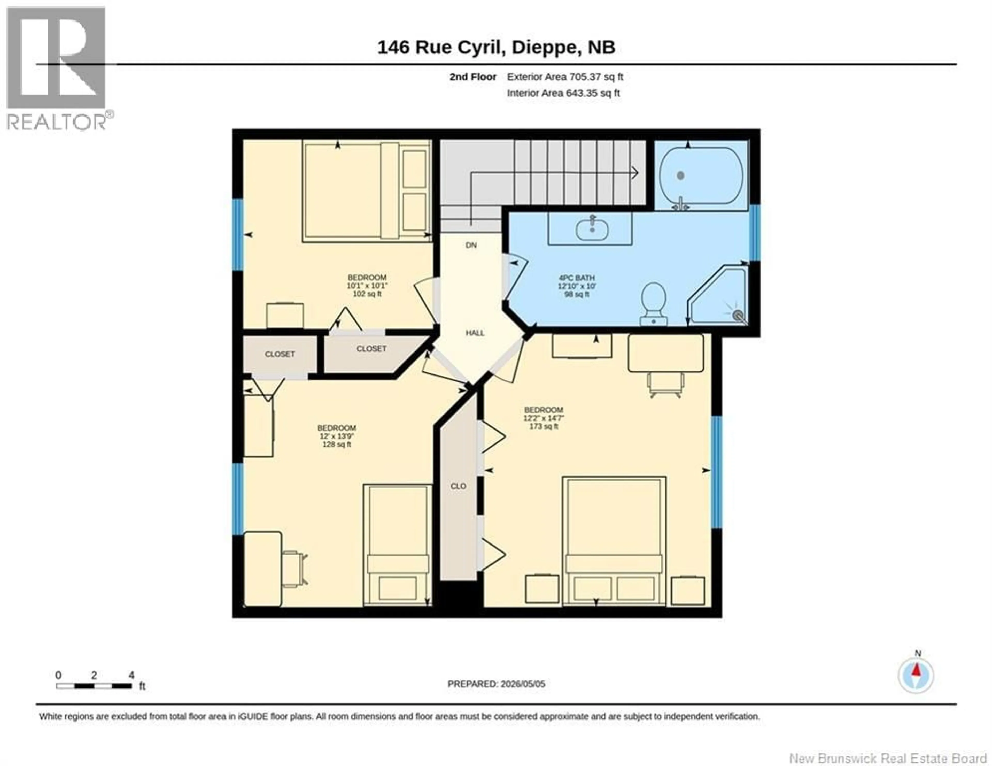 Floor plan for 145 CYRIL STREET, Dieppe New Brunswick E1A8R7