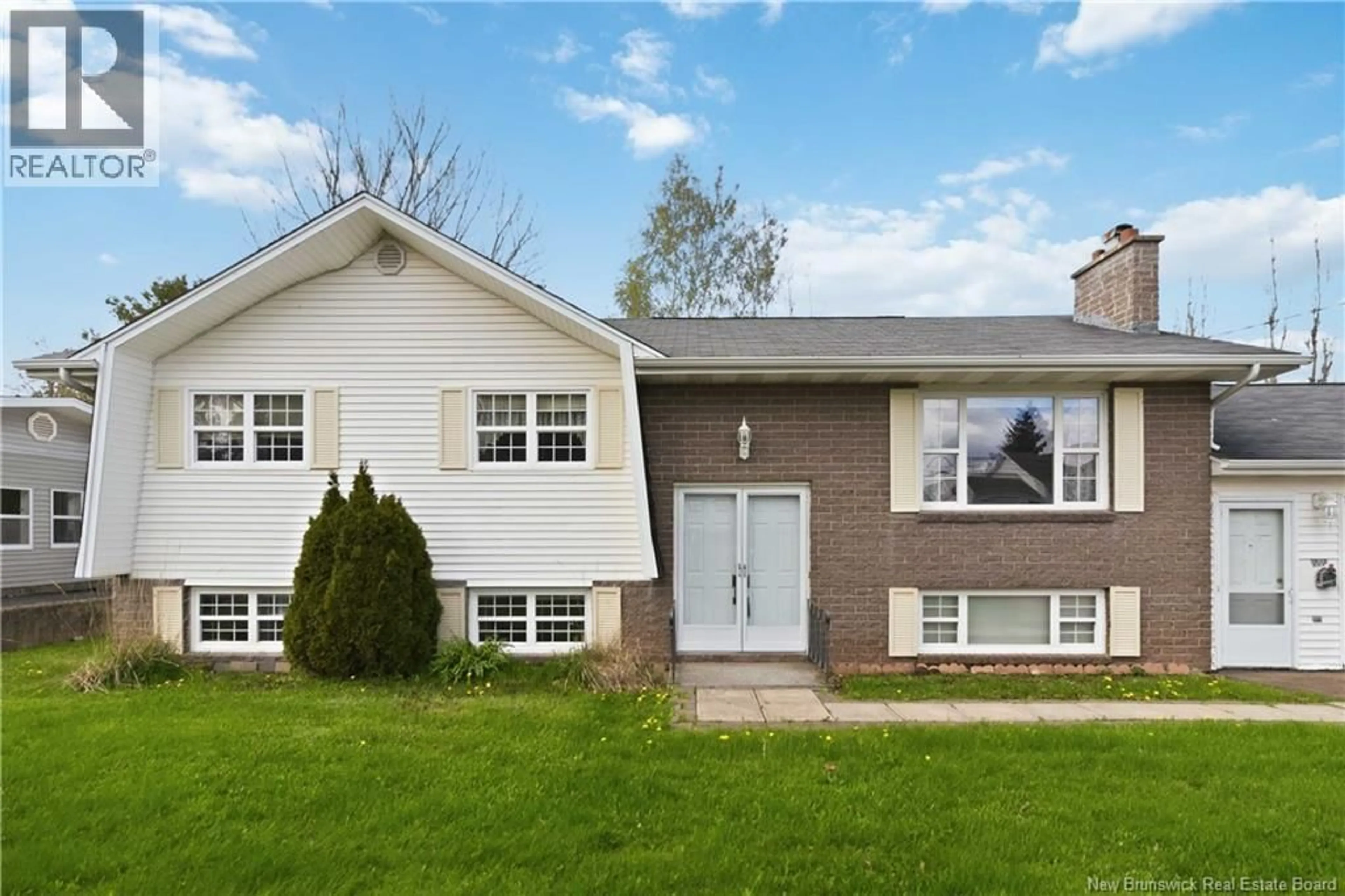Home with vinyl exterior material, street for 227 CHARTERSVILLE ROAD, Dieppe New Brunswick E1A1K3