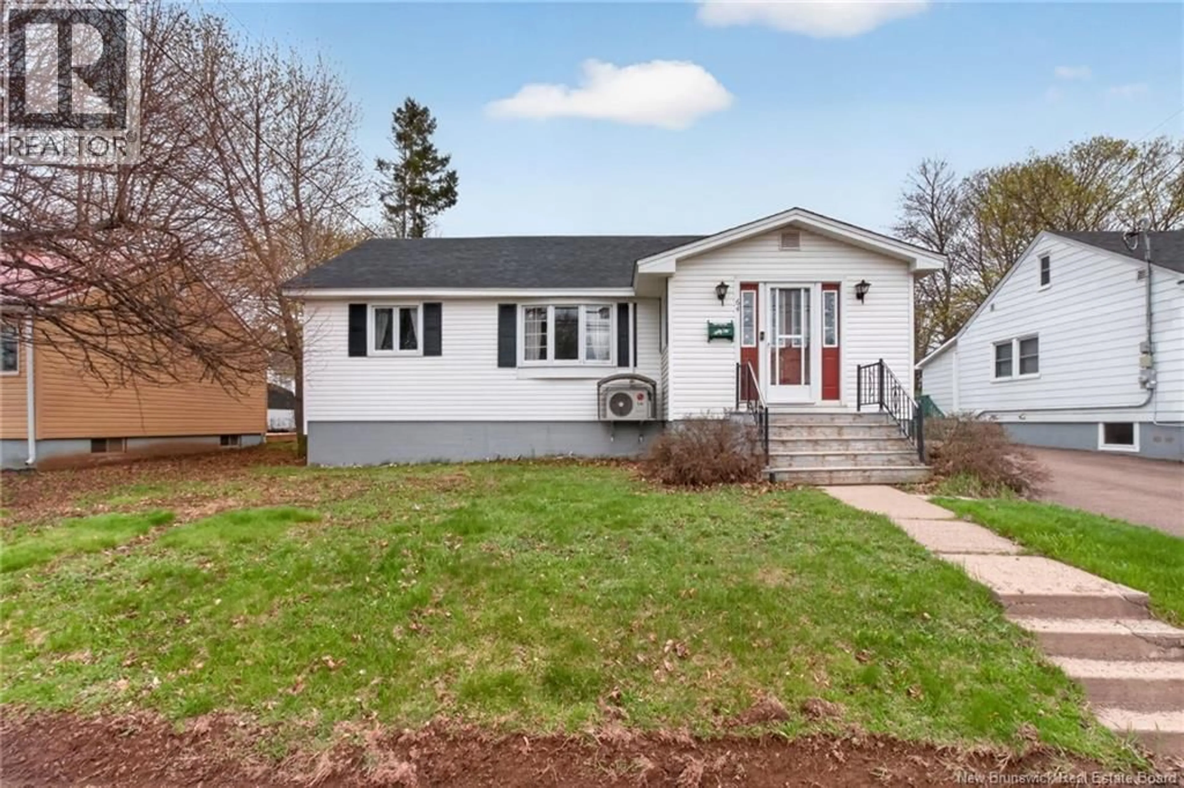 Home with vinyl exterior material, street for 64 CONNAUGHT AVENUE, Moncton New Brunswick E1C3N9