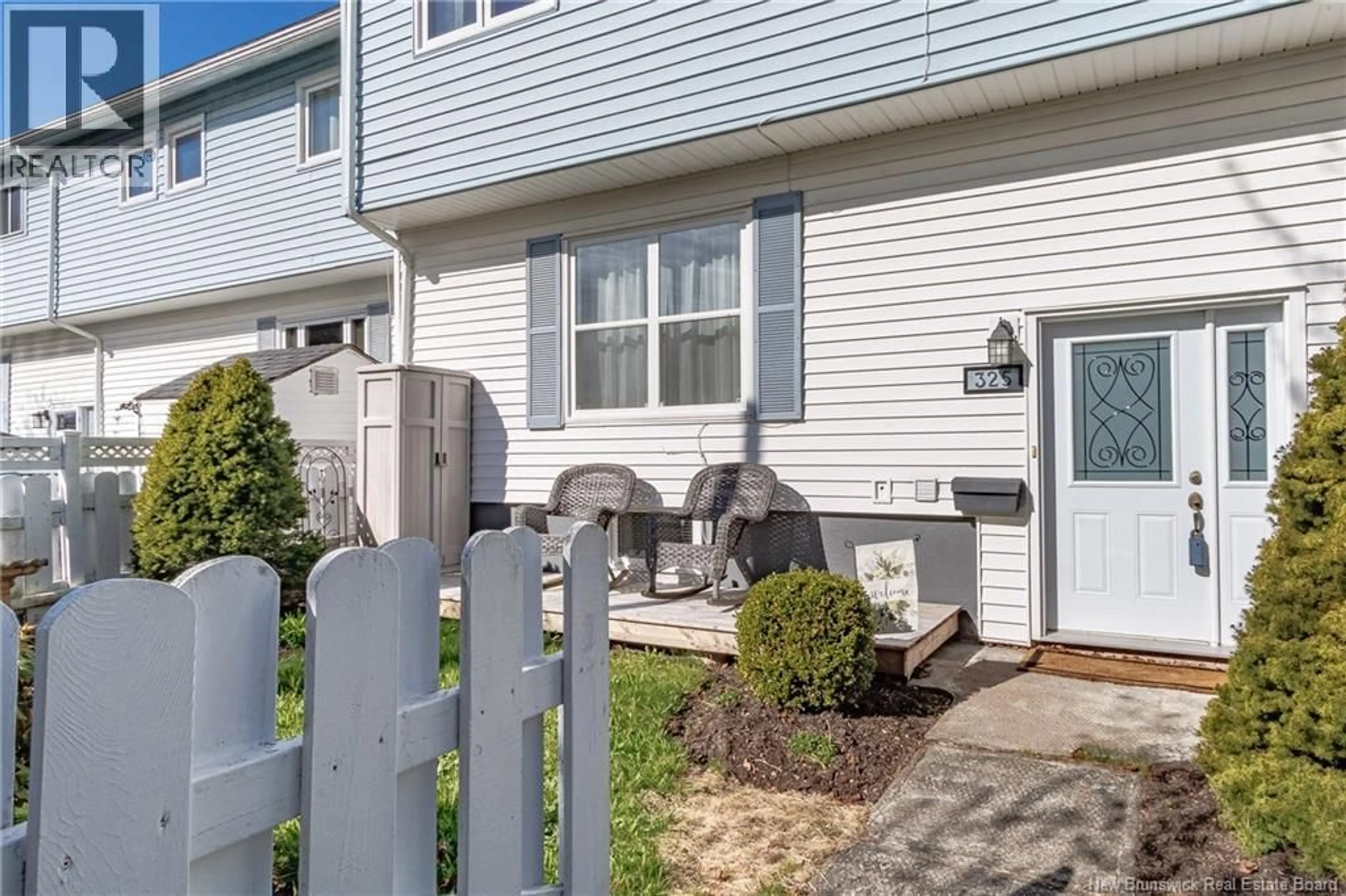 Home with vinyl exterior material, street for 325 TARTAN STREET, Saint John New Brunswick E2K4G9