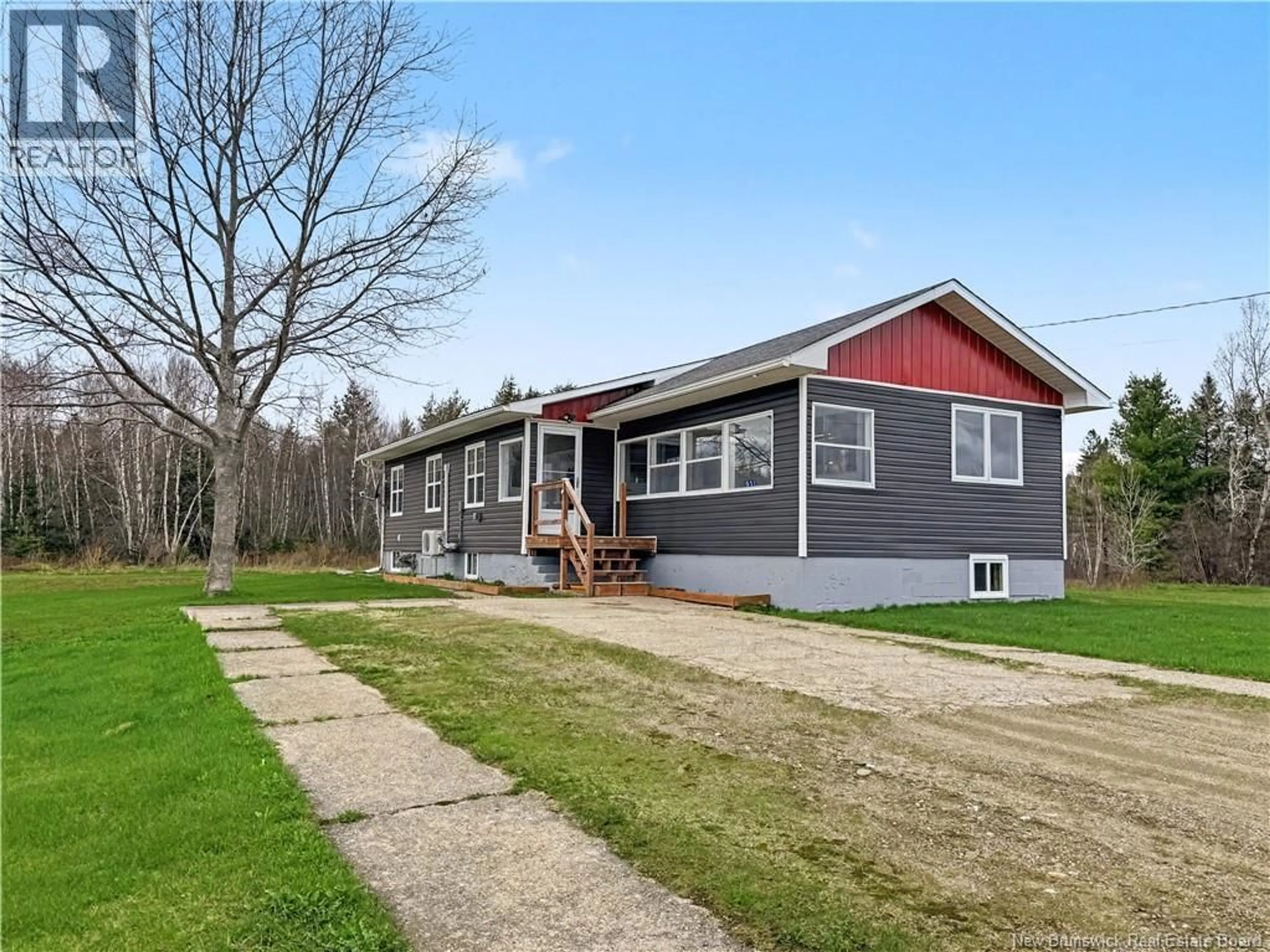 A pic from outside/outdoor area/front of a property/back of a property/a pic from drone, unknown for 931 SAINT PIERRE, Rogersville New Brunswick E4Y1L4