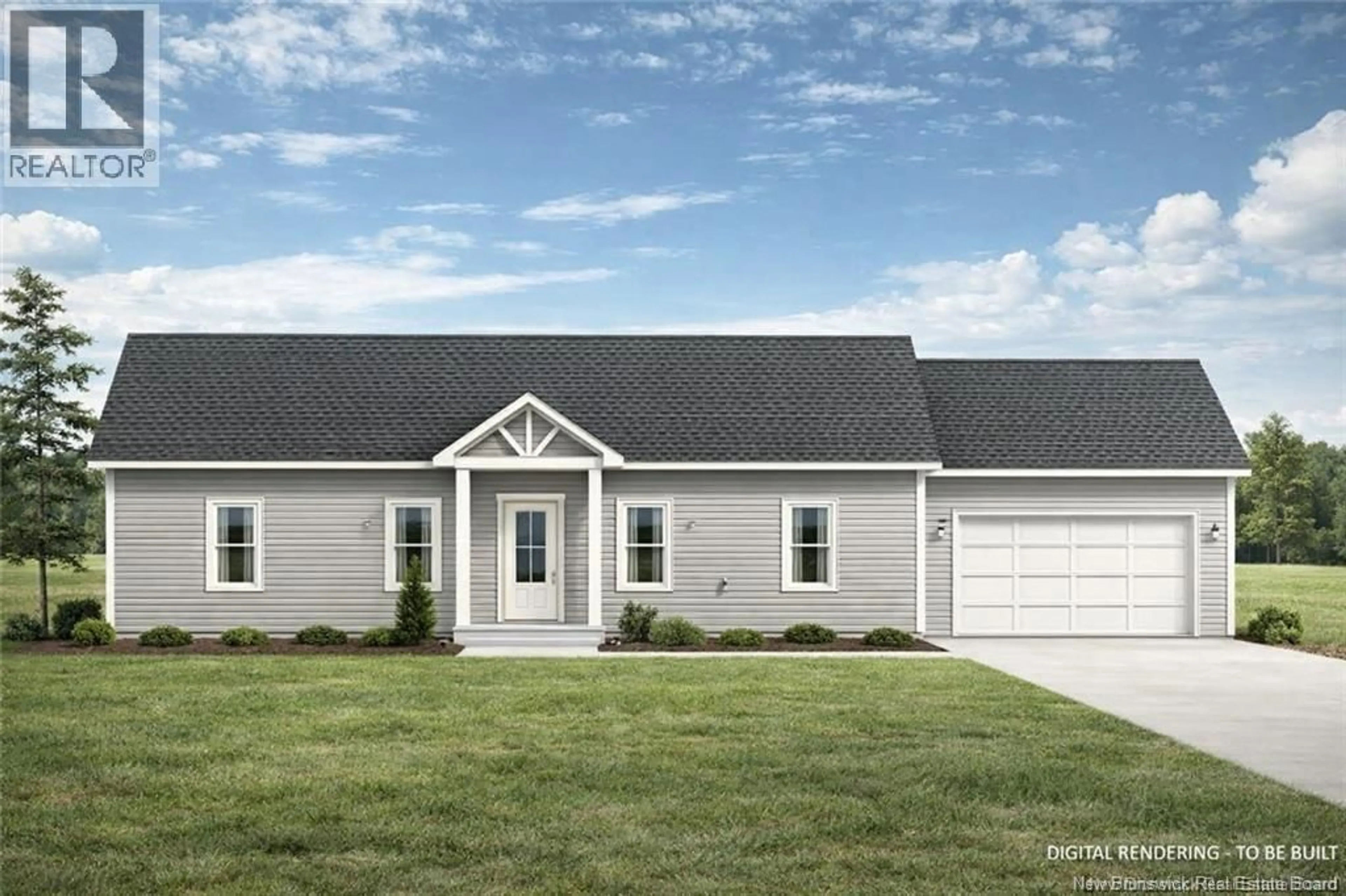 Home with vinyl exterior material, street for Lot 1 ROUTE 616, Keswick Ridge New Brunswick E6L1T3
