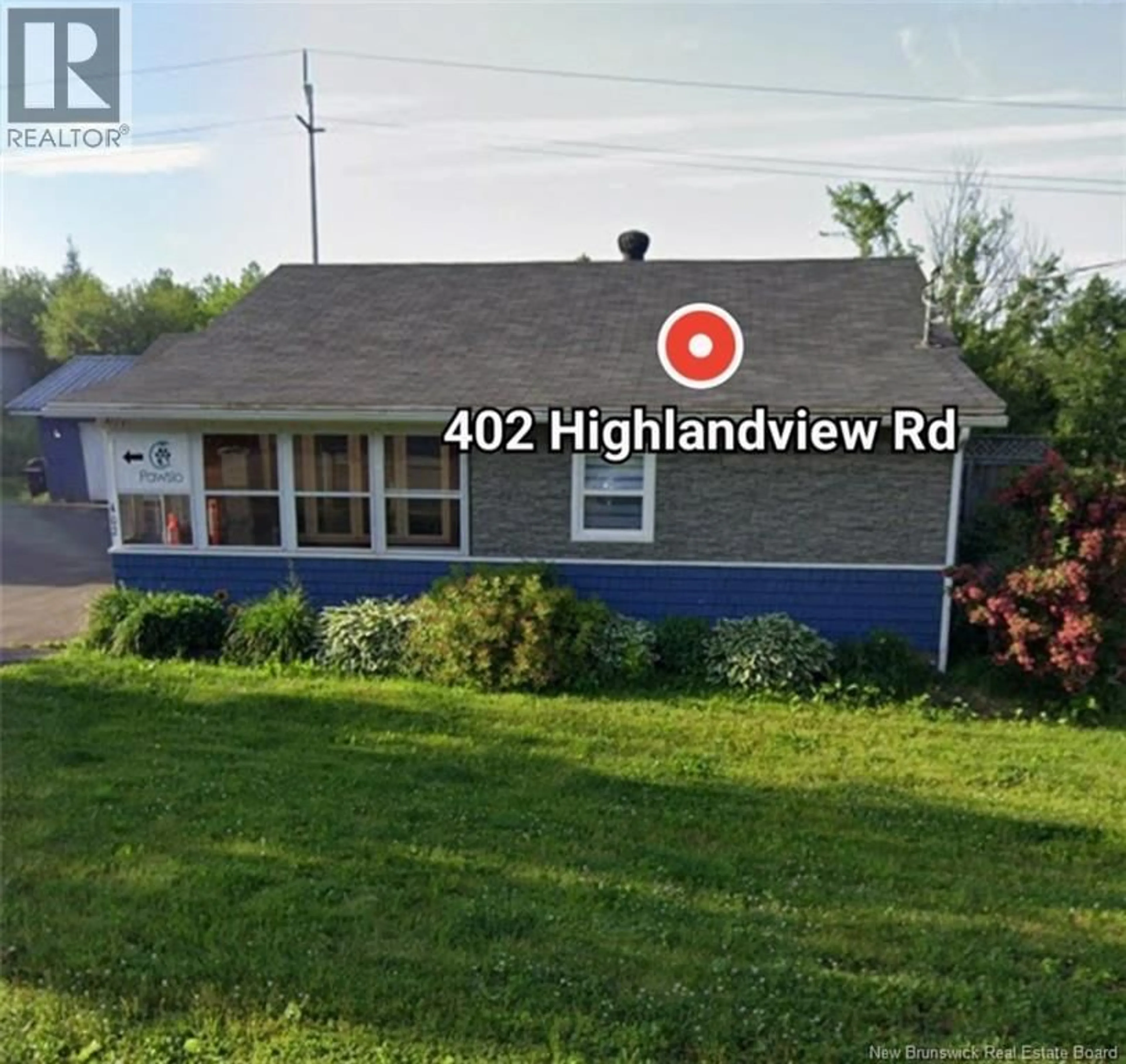 A pic from outside/outdoor area/front of a property/back of a property/a pic from drone, water/lake/river/ocean view for 402 HIGHLANDVIEW ROAD, Moncton New Brunswick E1A2L3