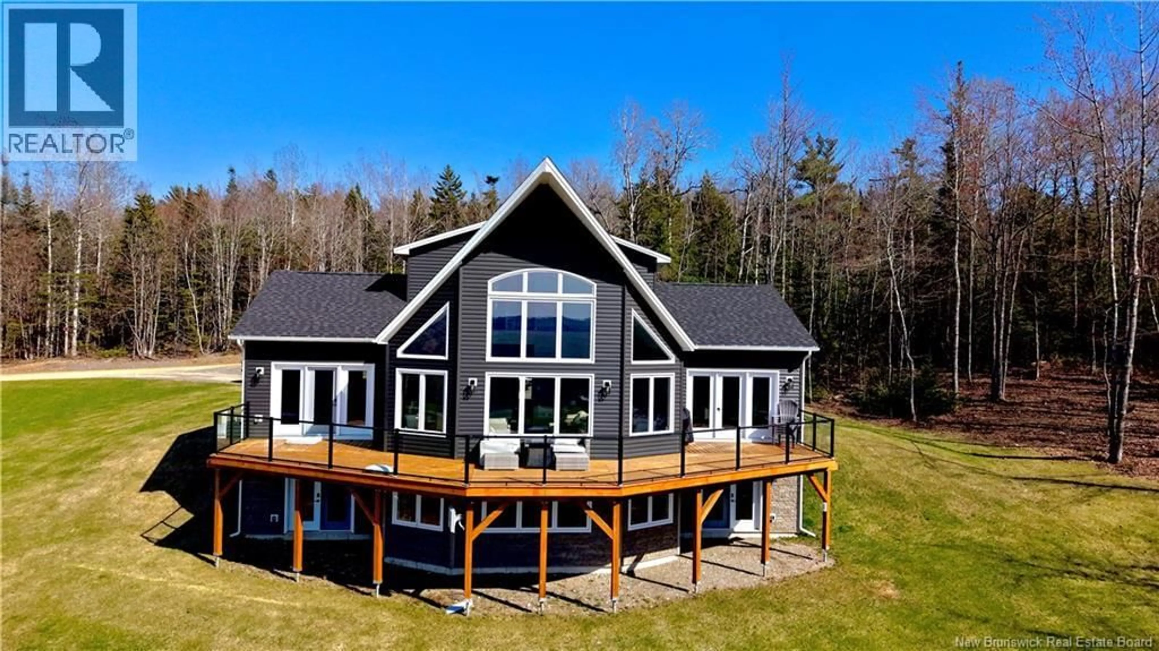Home with vinyl exterior material, water/lake/river/ocean view for 16 OLD STAGE COACH ROAD, Anagance New Brunswick E4Z0J2