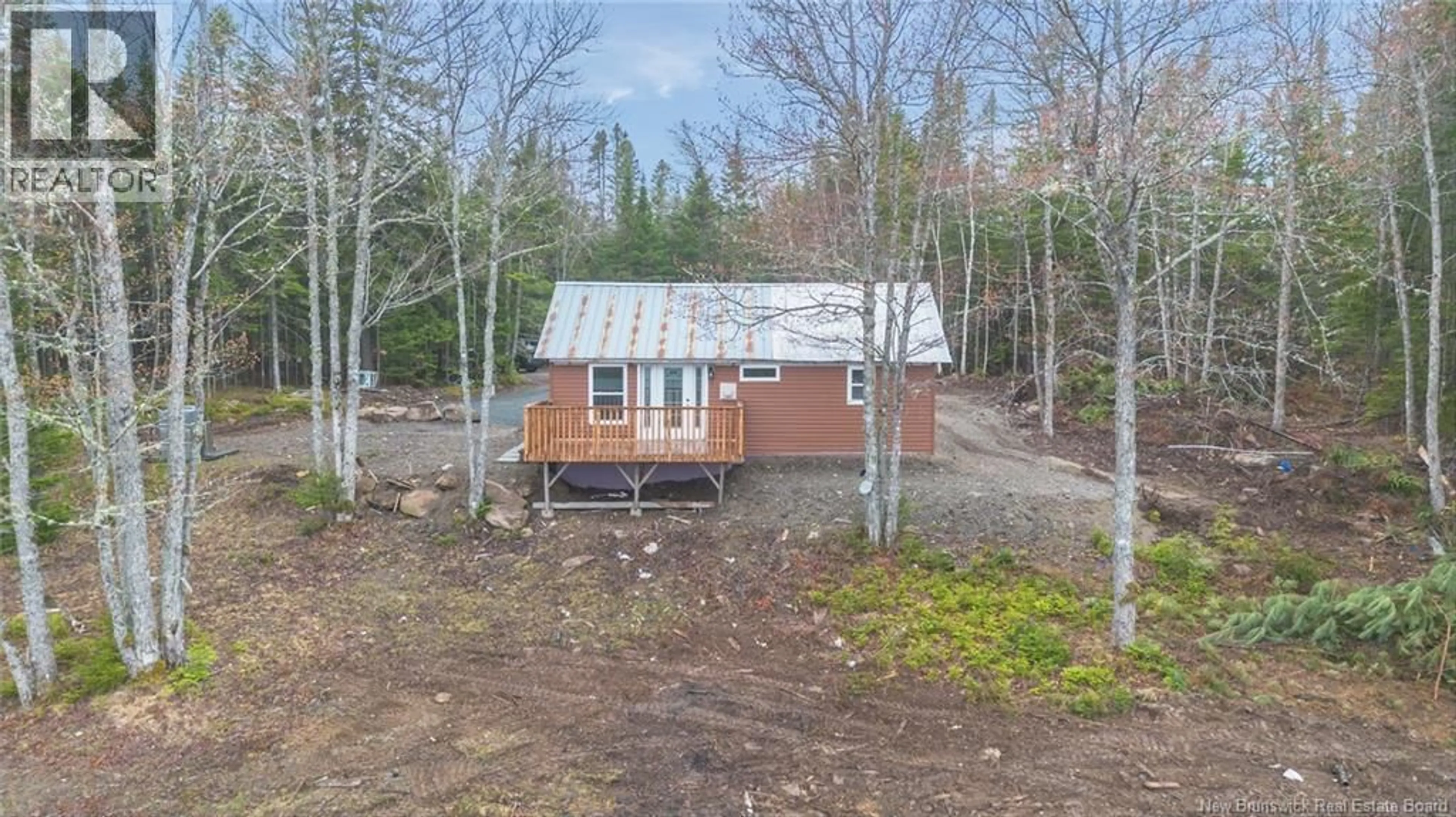 A pic from outside/outdoor area/front of a property/back of a property/a pic from drone, unknown for 1025A 10 ROUTE, Noonan New Brunswick O0O0O0