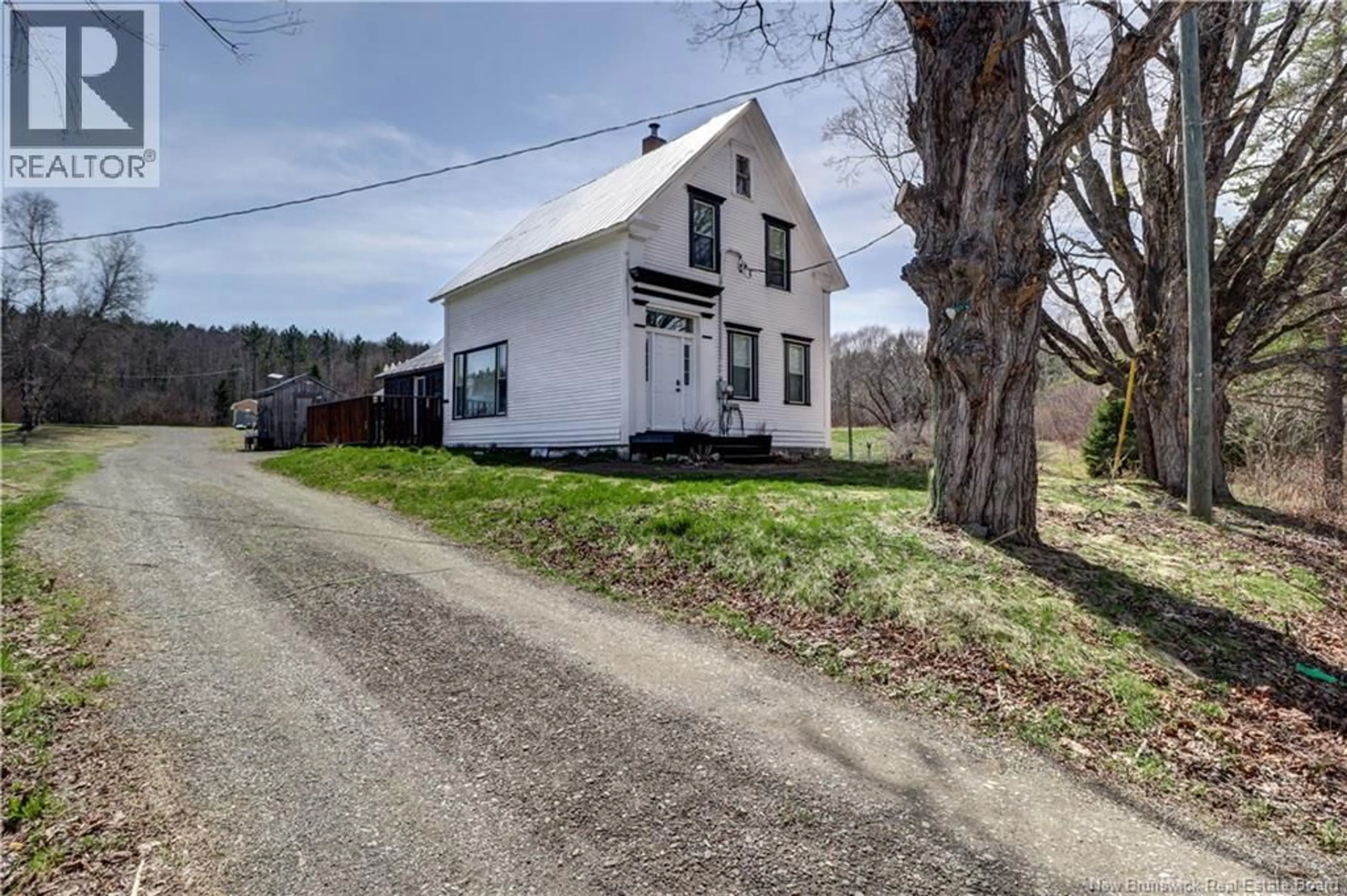 A pic from outside/outdoor area/front of a property/back of a property/a pic from drone, street for 1152 HARTIN SETTLEMENT ROAD, Hartin Settlement New Brunswick E6H1S1
