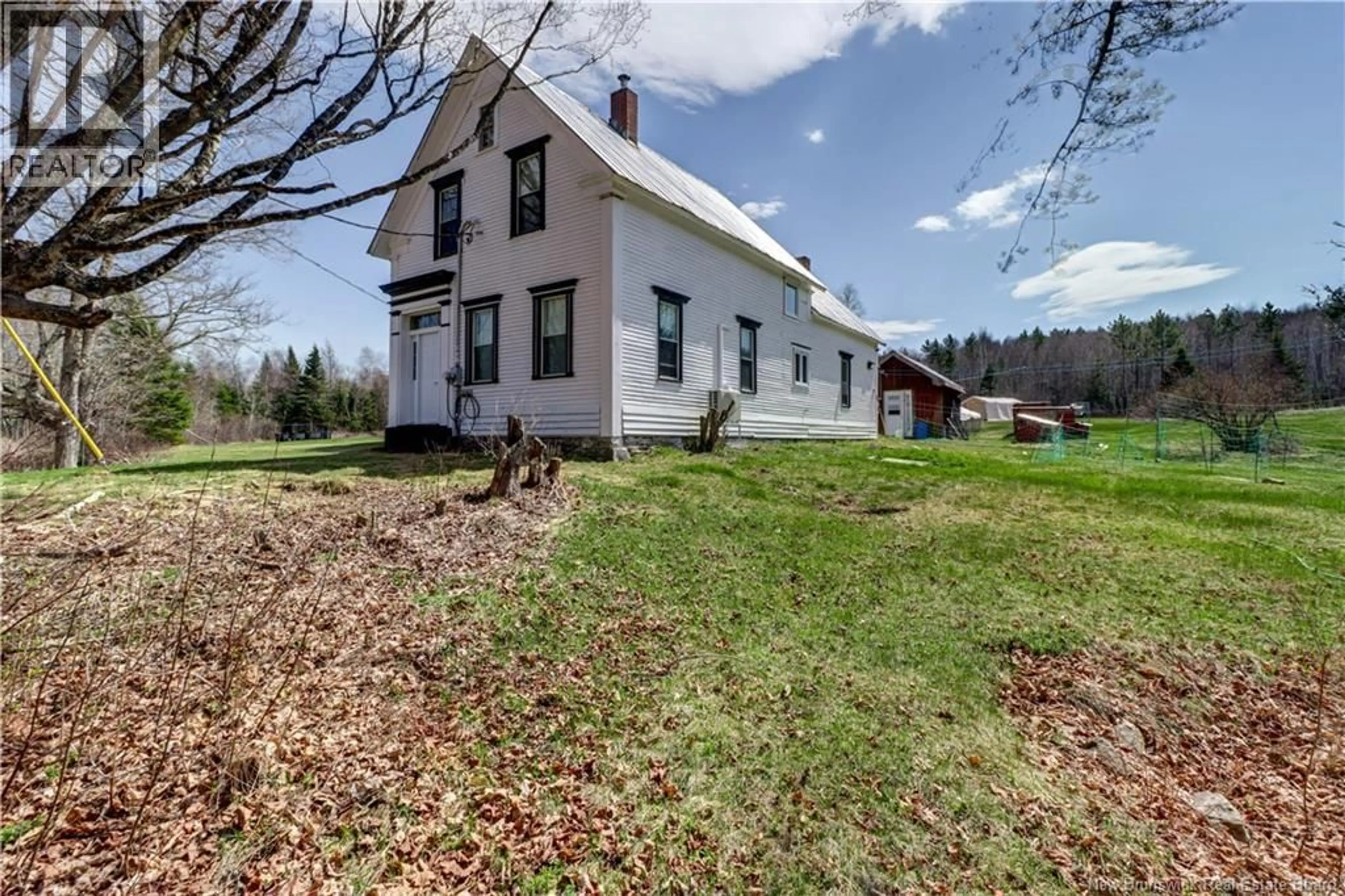 A pic from outside/outdoor area/front of a property/back of a property/a pic from drone, building for 1152 HARTIN SETTLEMENT ROAD, Hartin Settlement New Brunswick E6H1S1