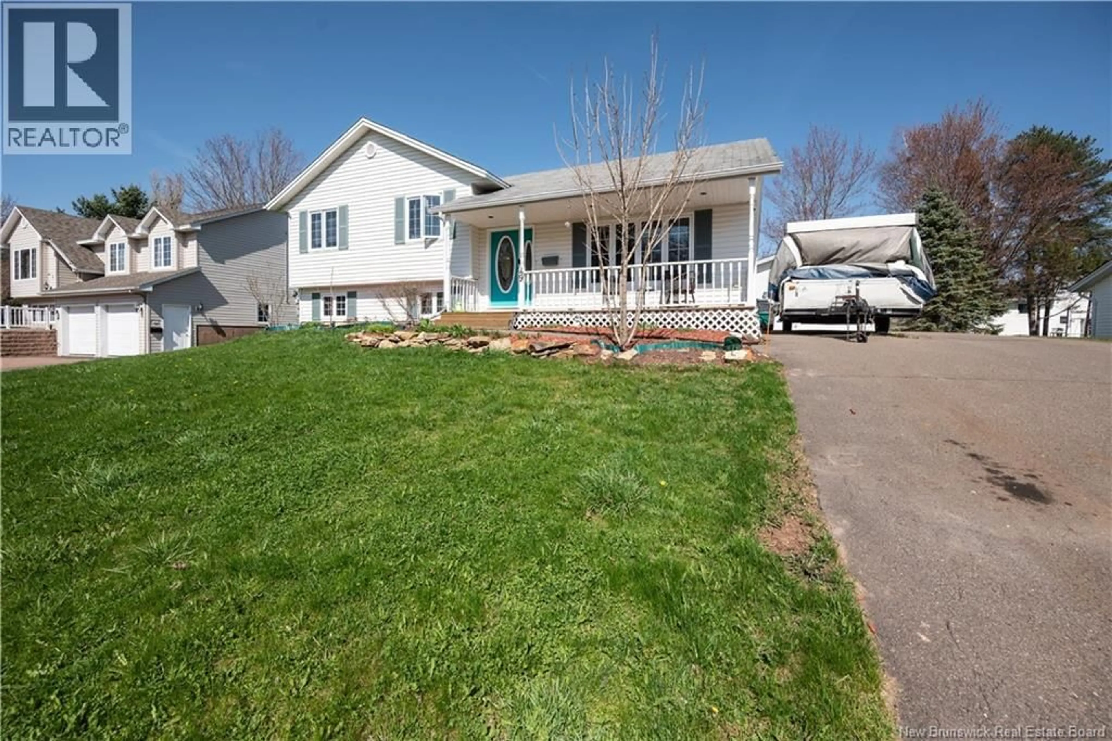 Home with vinyl exterior material, street for 49 GOLDSBORO AVENUE, Riverview New Brunswick E1B4E9
