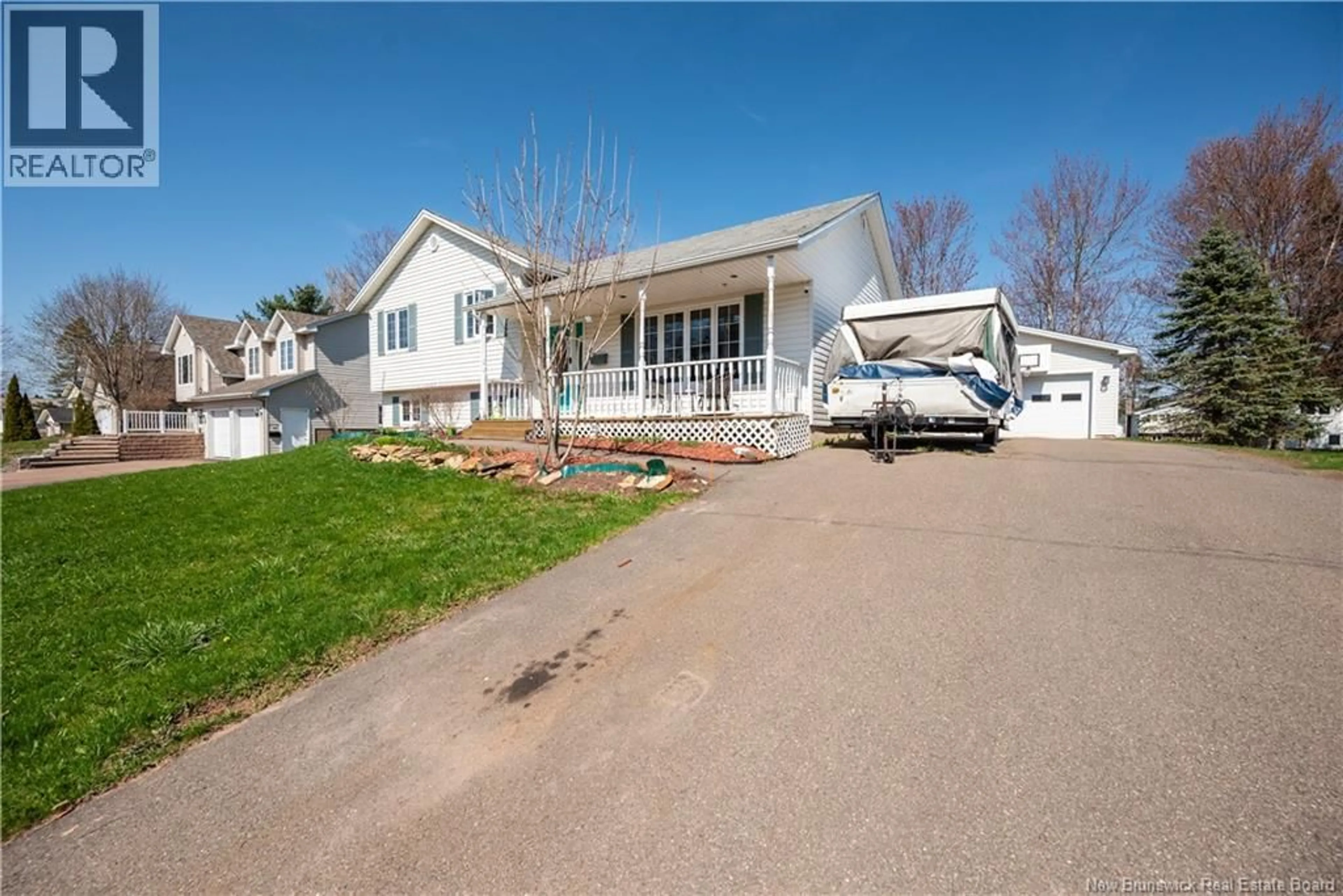 Home with vinyl exterior material, street for 49 GOLDSBORO AVENUE, Riverview New Brunswick E1B4E9
