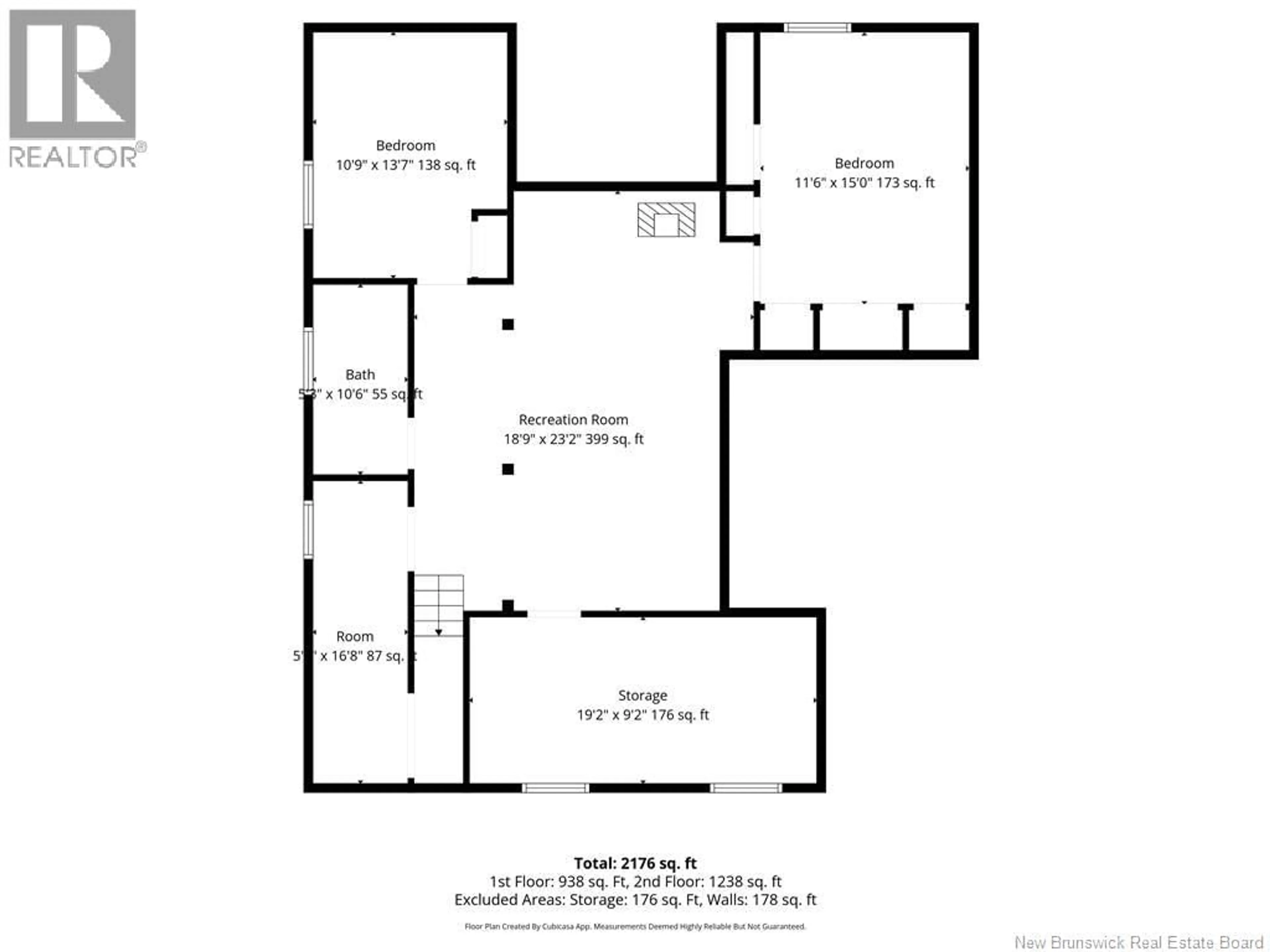 Floor plan for 160 POTTER STREET, Dalhousie New Brunswick E8C2E6