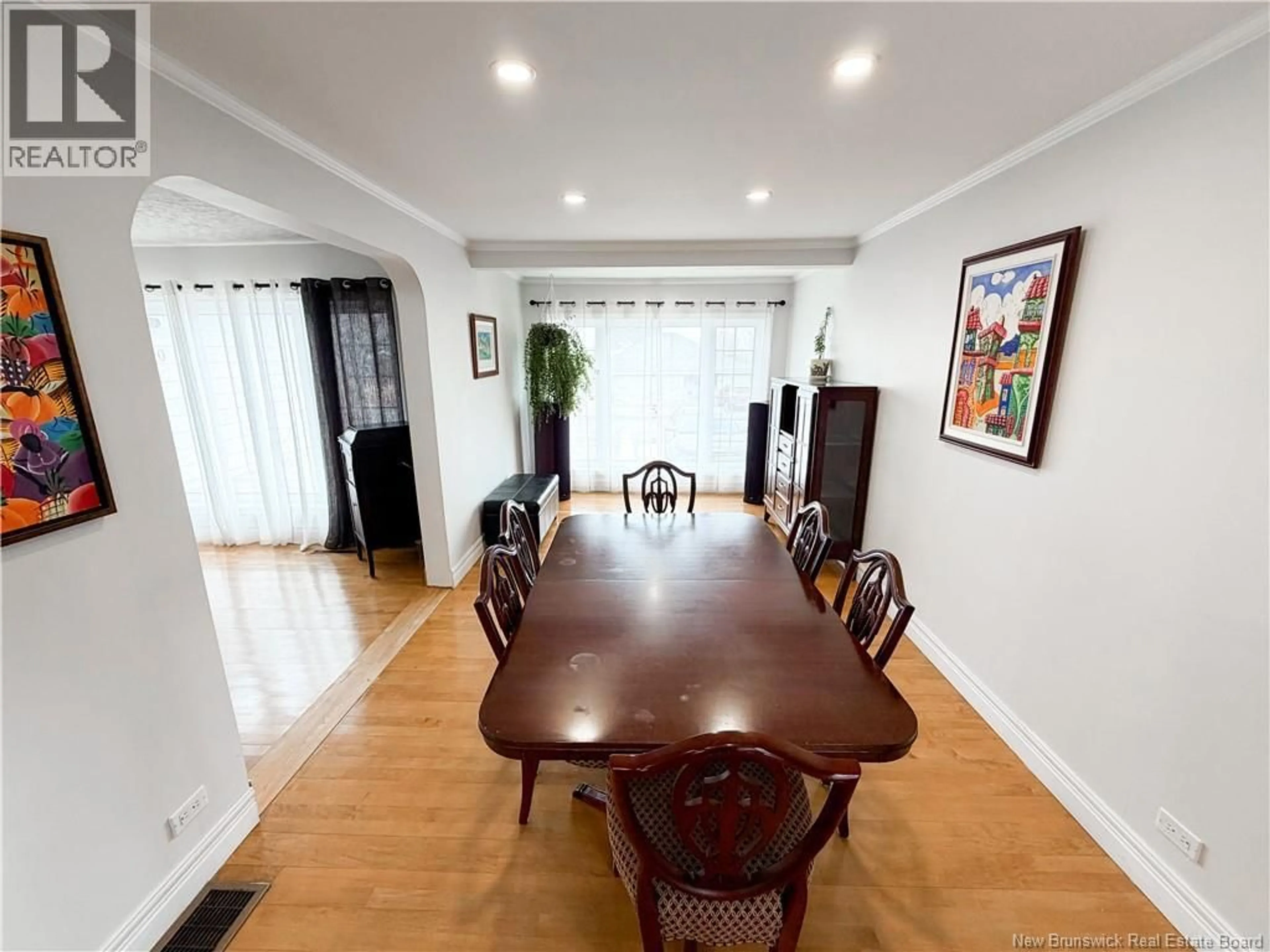 Dining room, wood/laminate floor for 160 POTTER STREET, Dalhousie New Brunswick E8C2E6