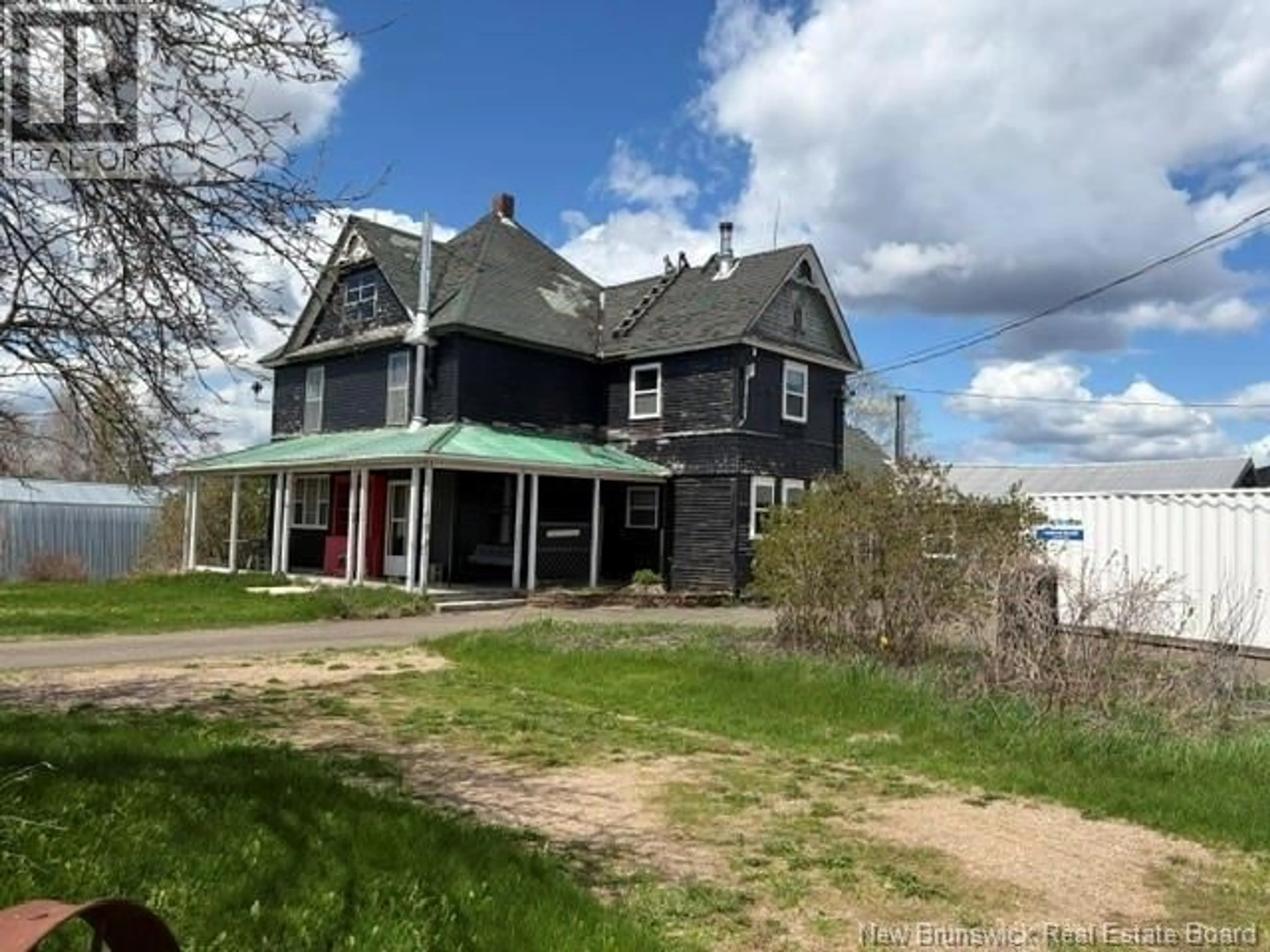 A pic from outside/outdoor area/front of a property/back of a property/a pic from drone, water/lake/river/ocean view for 12030 ROUTE 114, Penobsquis New Brunswick E4G2Z6