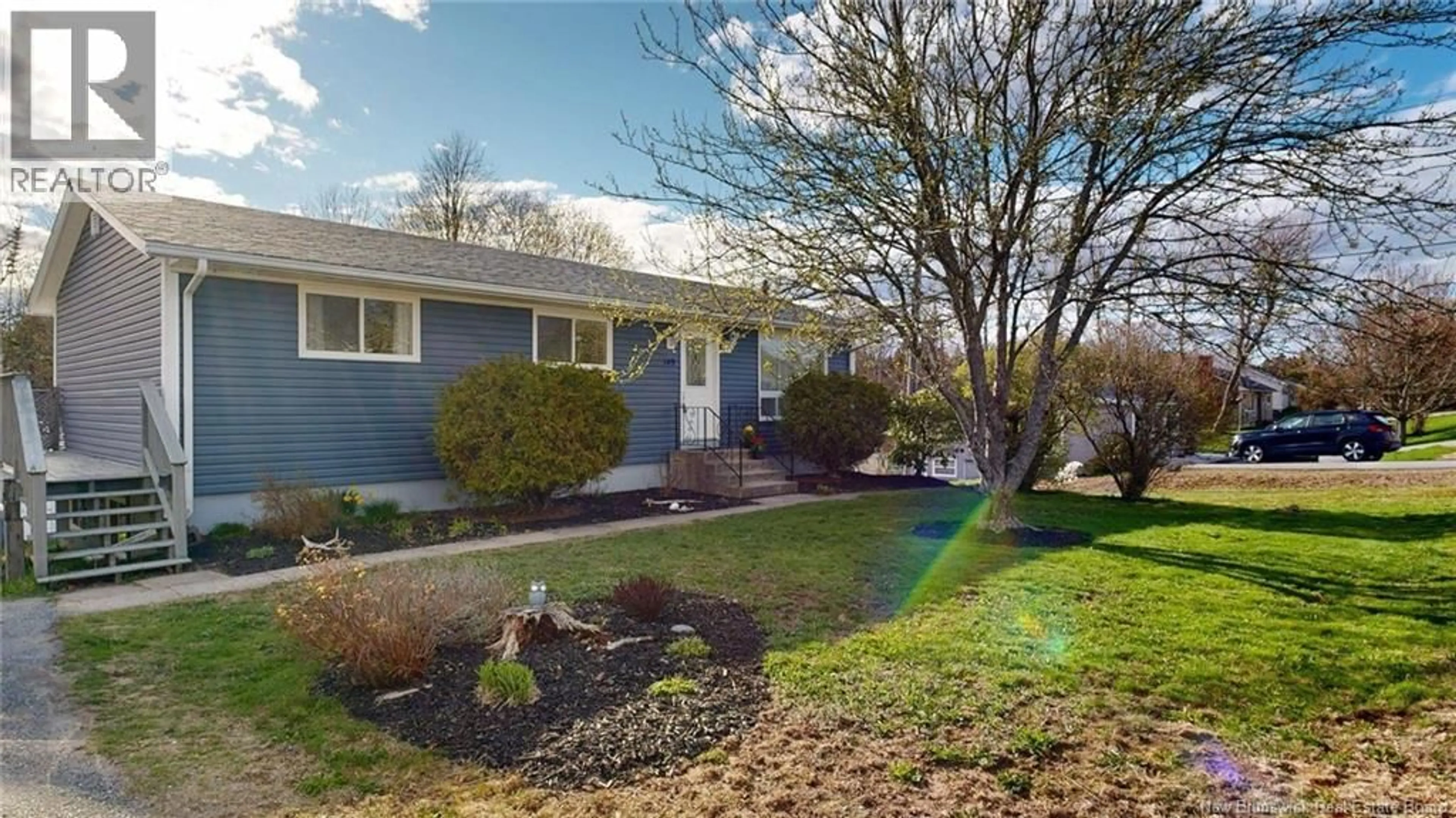 Home with vinyl exterior material, street for 149 GAULT ROAD, Saint John New Brunswick E2M7Z2