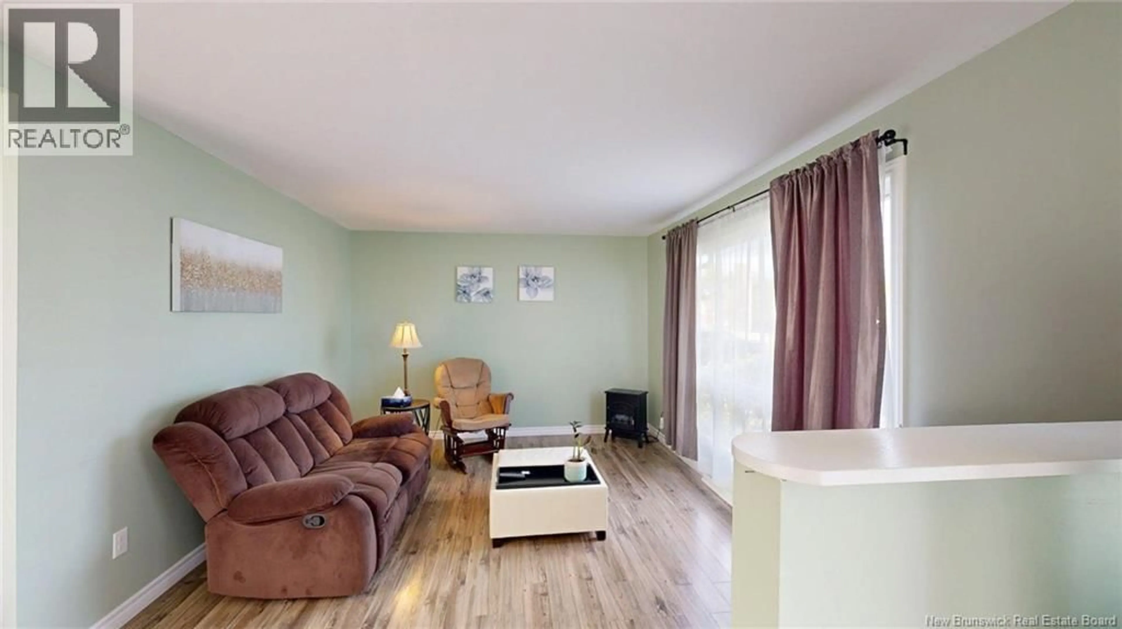 Living room with furniture, wood/laminate floor for 149 GAULT ROAD, Saint John New Brunswick E2M7Z2
