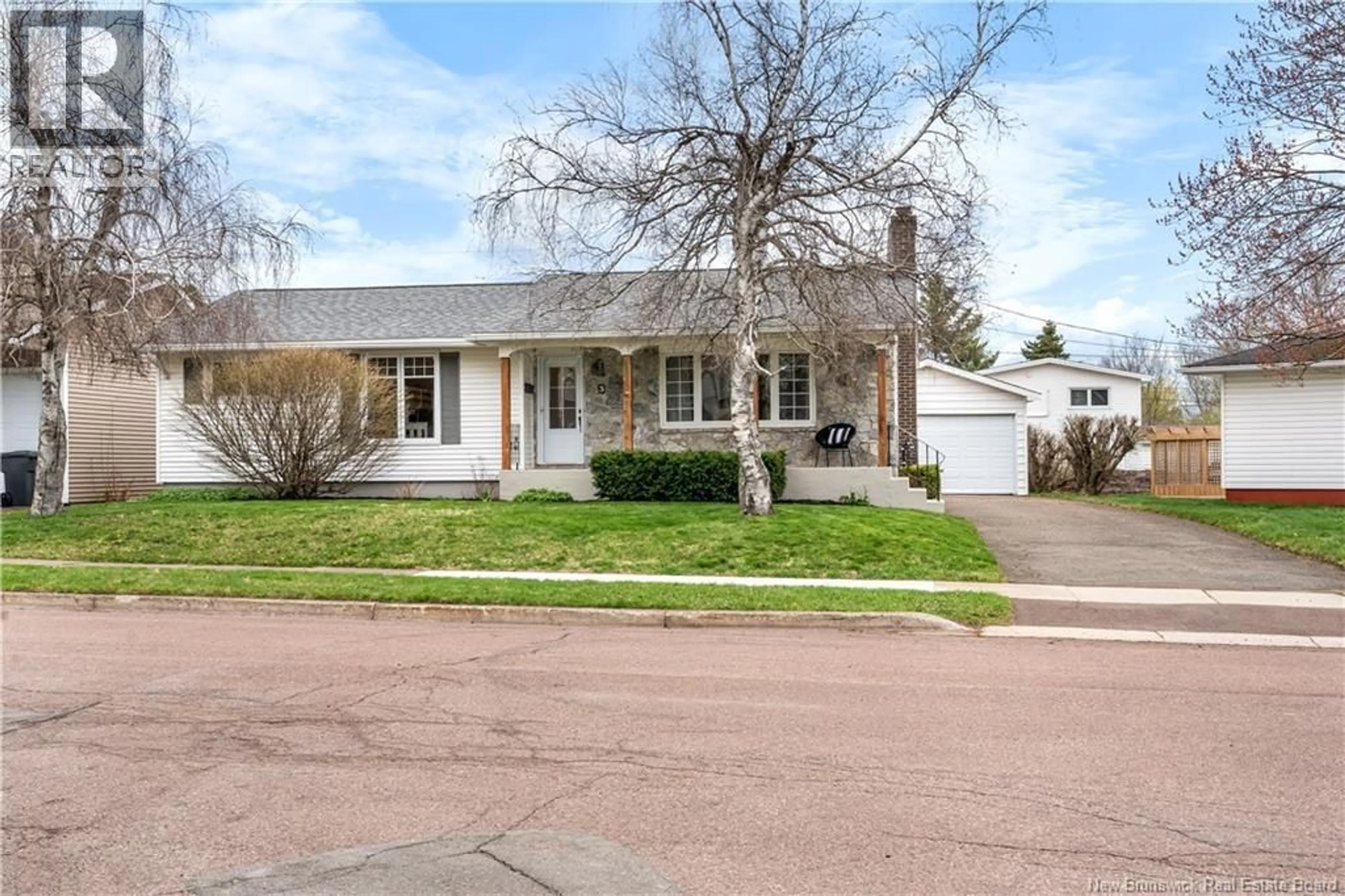 Home with brick exterior material, street for 3 LAIRD AVENUE, Moncton New Brunswick E1E2P2