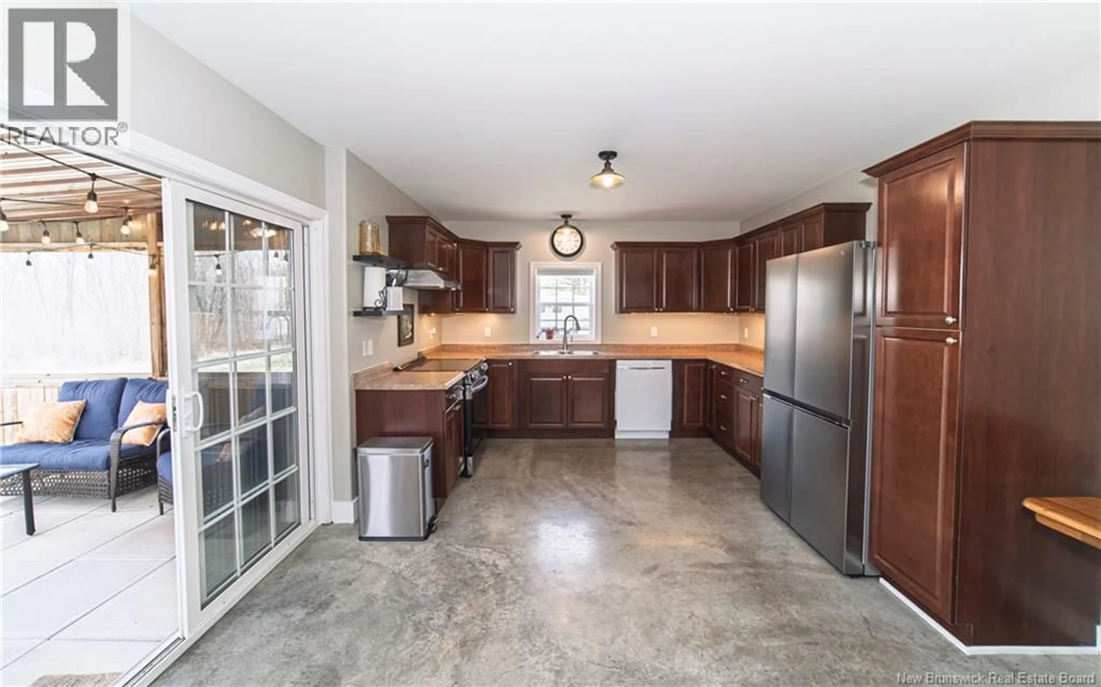 Open concept kitchen, unknown for 671 ROUTE 655, Waasis New Brunswick E3B8T6