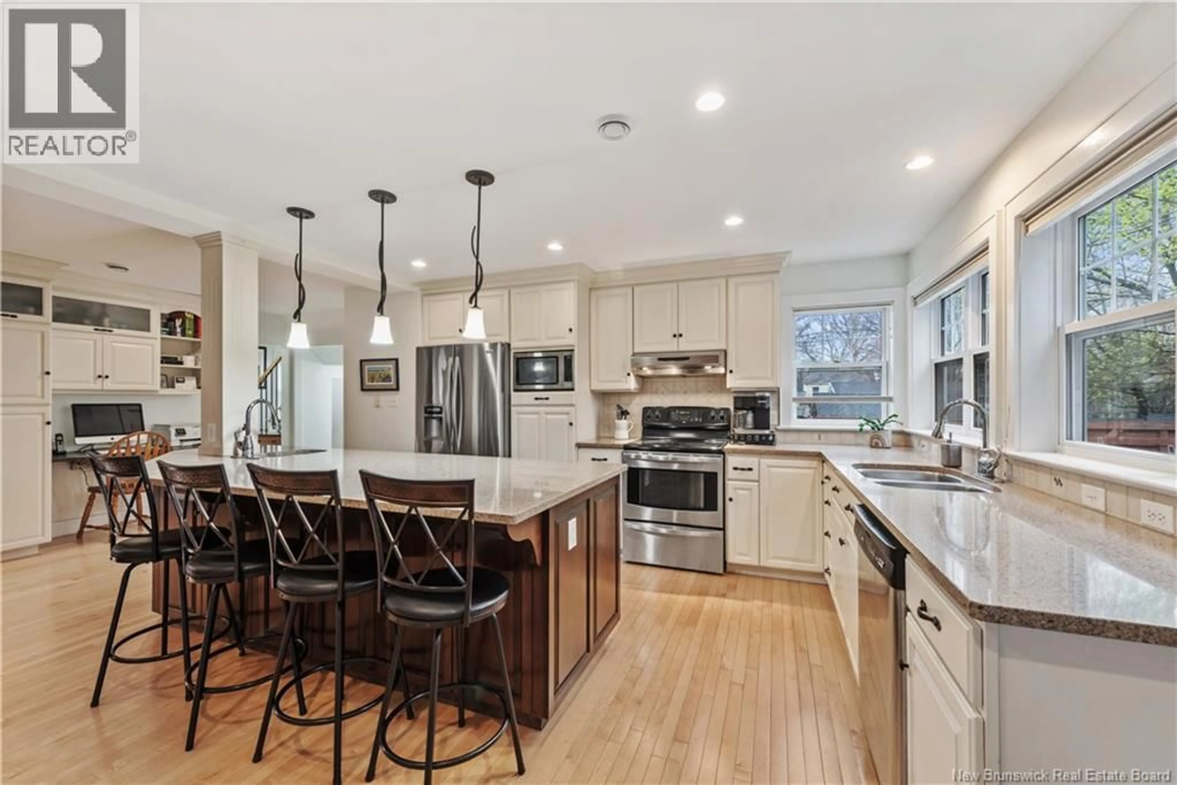Open concept kitchen, unknown for 84 KENSINGTON DRIVE, Moncton New Brunswick E1E3J6