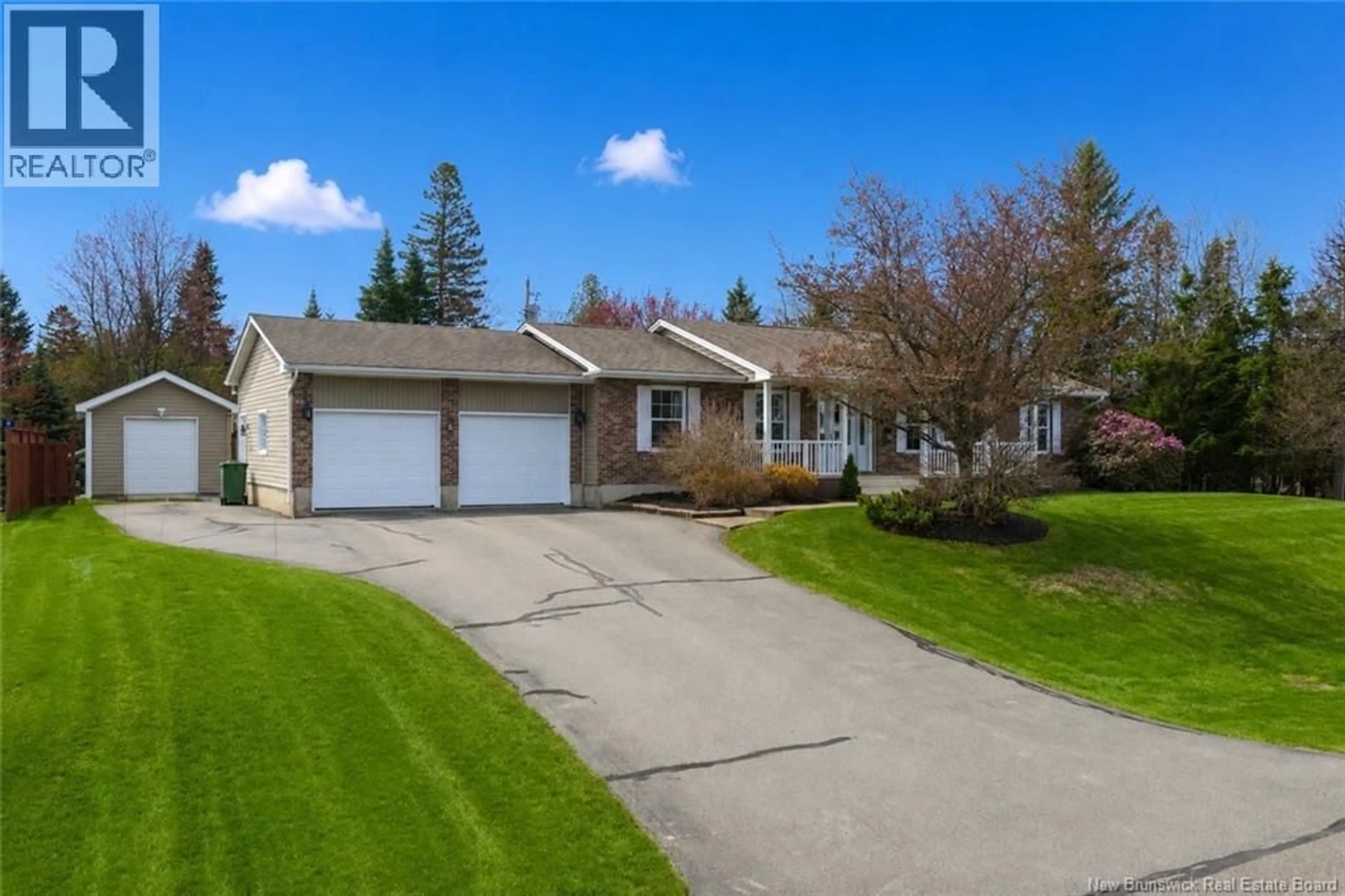 A pic from outside/outdoor area/front of a property/back of a property/a pic from drone, street for 9 TIMBERLINE CRESCENT, Quispamsis New Brunswick E2E5B4