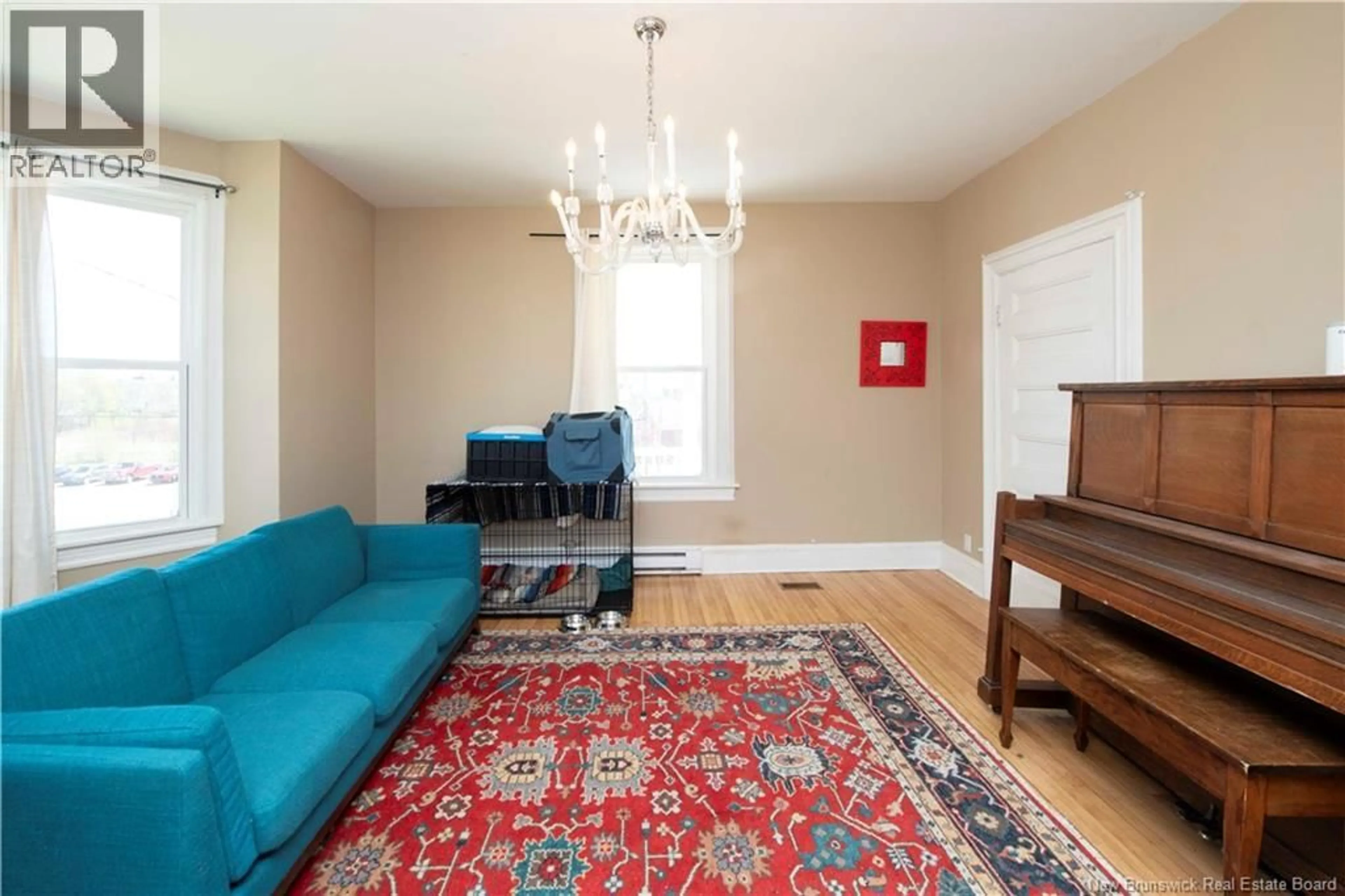 Living room with furniture, carpet floor for 15 ALLISON AVENUE, Sackville New Brunswick E4L3L8