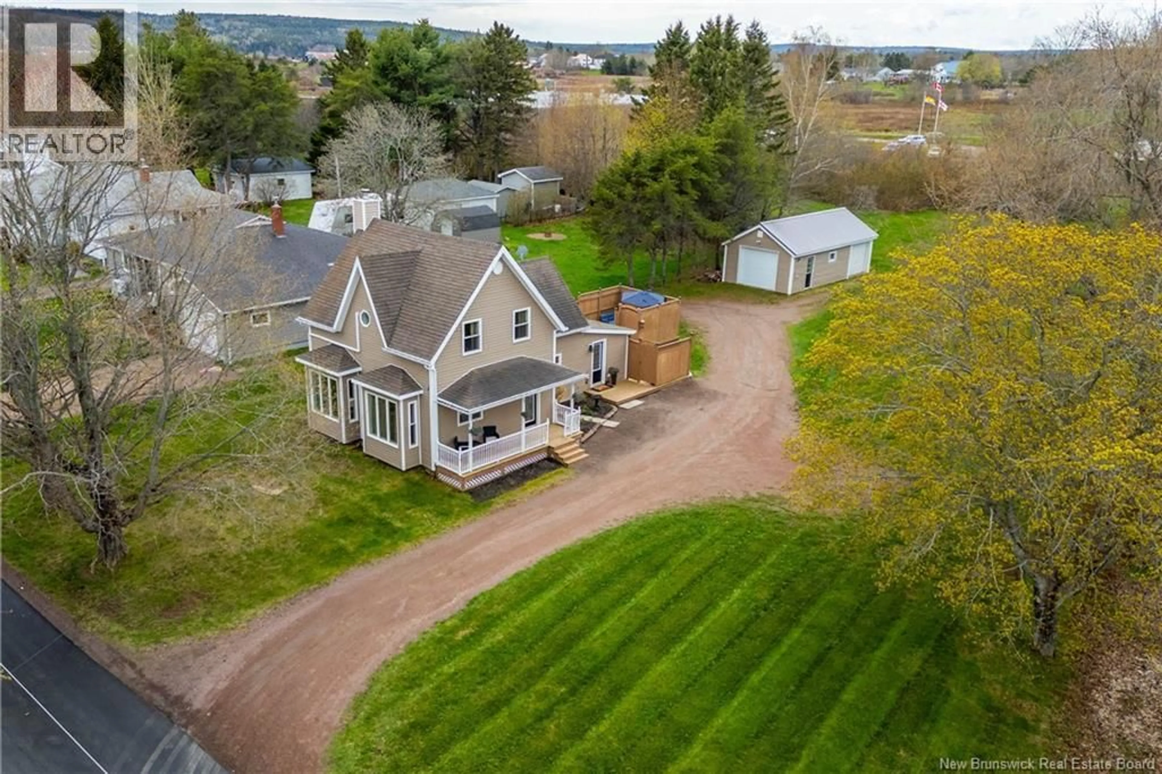 A pic from outside/outdoor area/front of a property/back of a property/a pic from drone, unknown for 7 RICHARDSON STREET, Sackville New Brunswick E4L4H7