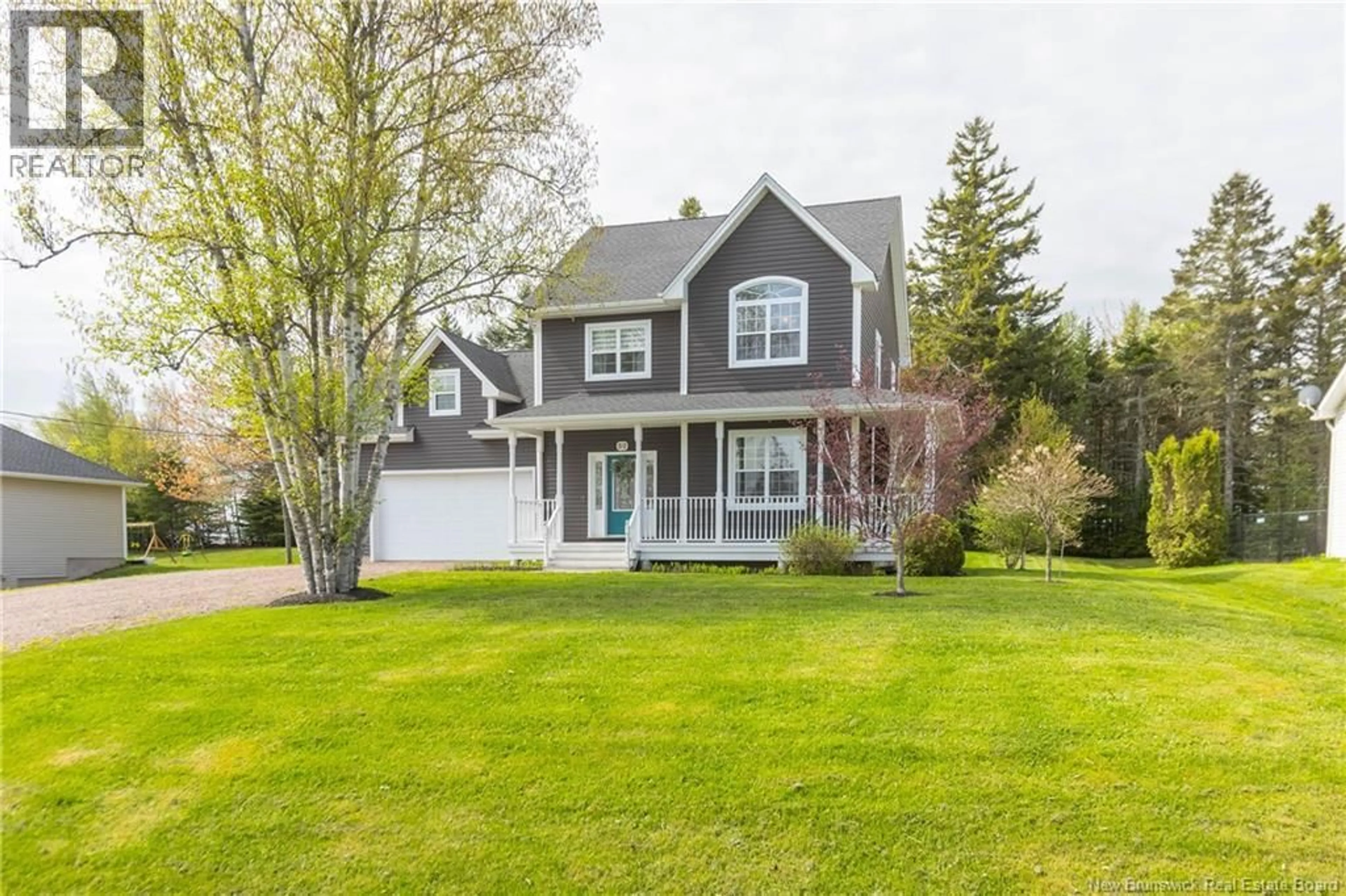 Home with vinyl exterior material, street for 58 FAWCETT AVENUE, Sackville New Brunswick E4L3W9