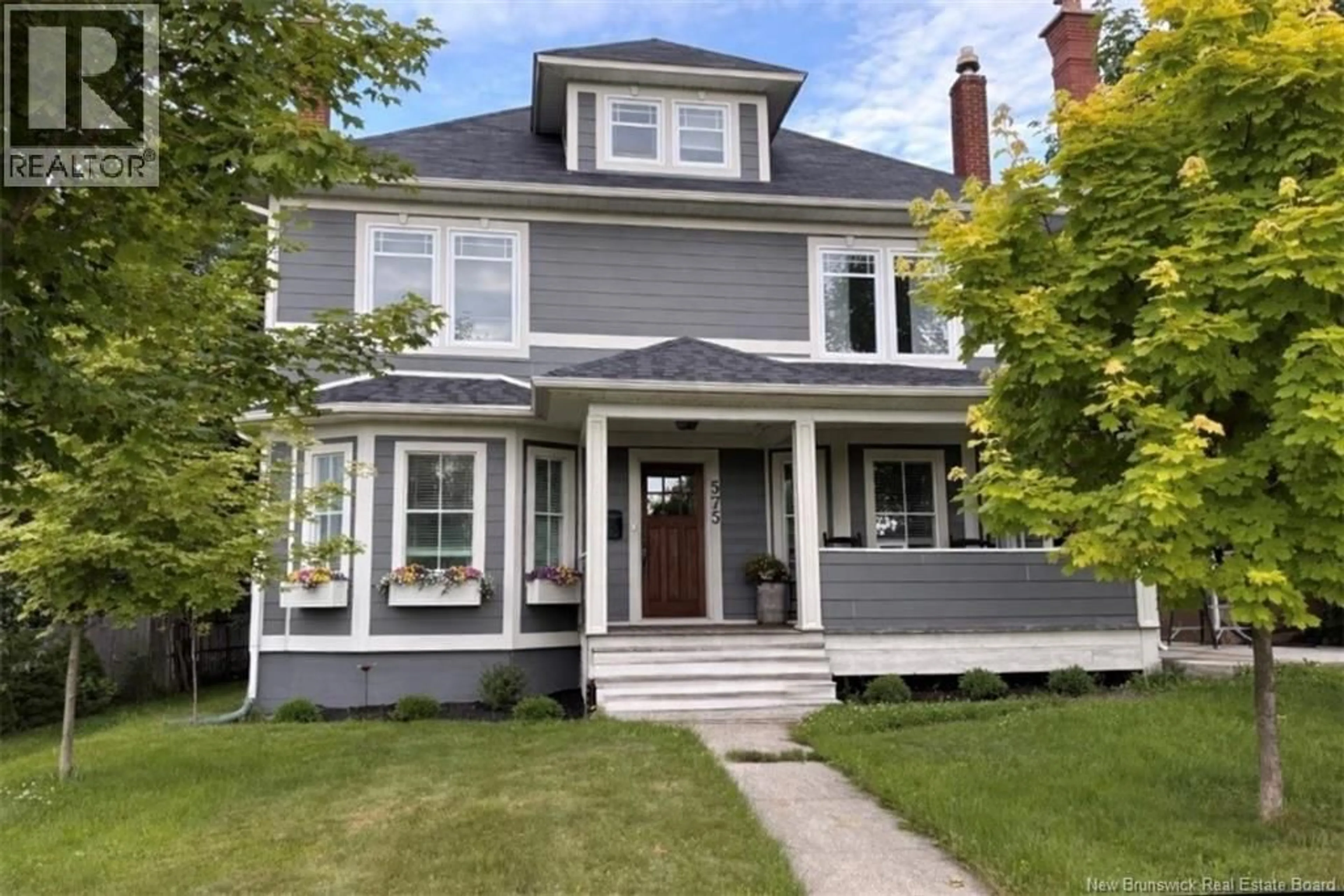 Home with brick exterior material, street for 575 MURRAY AVENUE, Bathurst New Brunswick E2A1T8