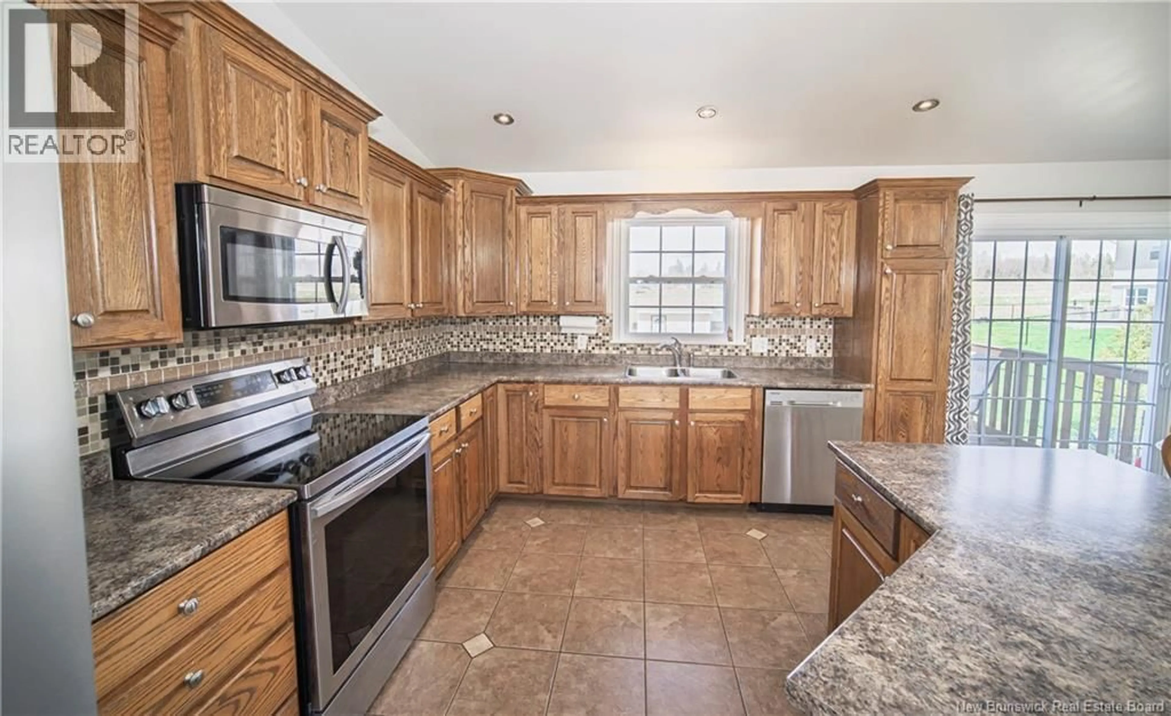 Standard kitchen, ceramic/tile floor for 9 HALLIHAN DRIVE, Oromocto New Brunswick E2V0C1