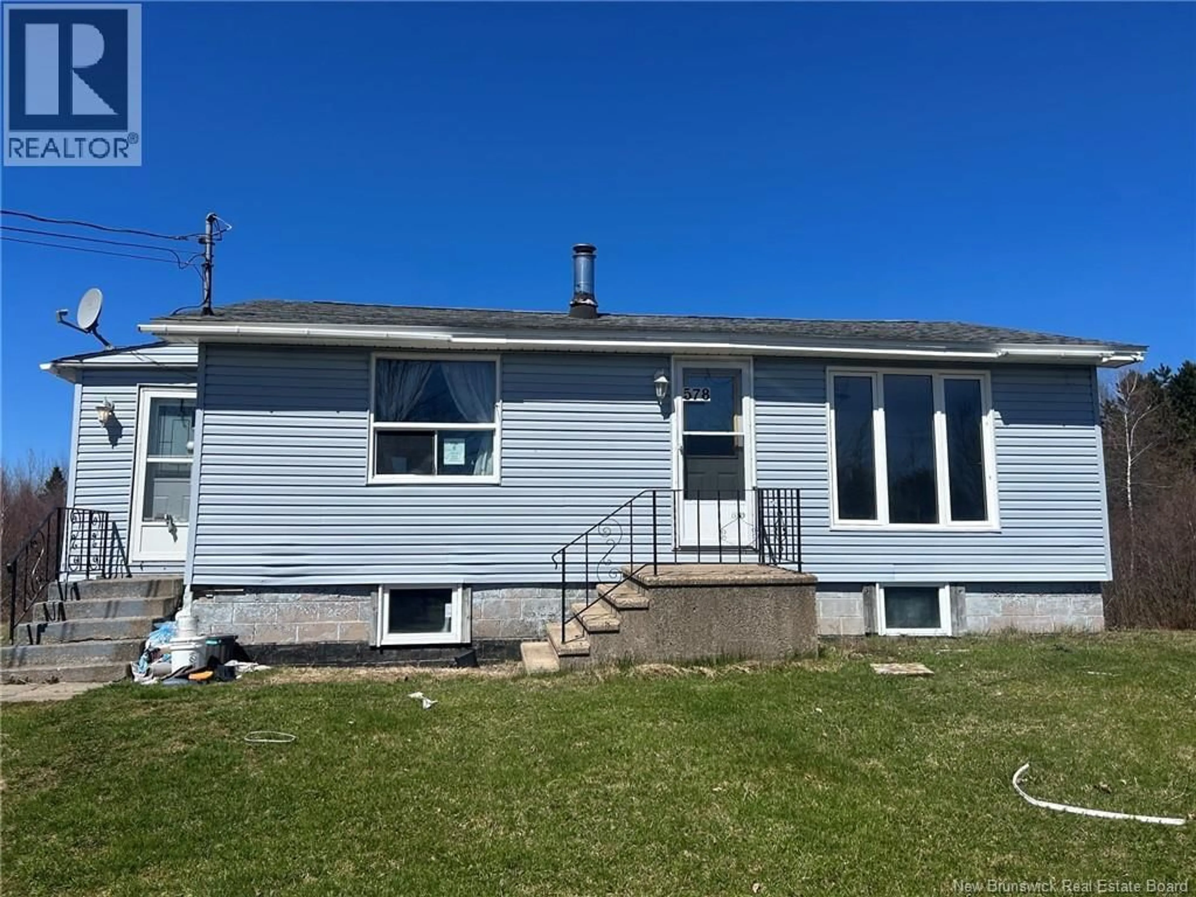 Home with vinyl exterior material, unknown for 578 MACDOUGALL ROAD, MacDougall Settlement New Brunswick E1H3H1