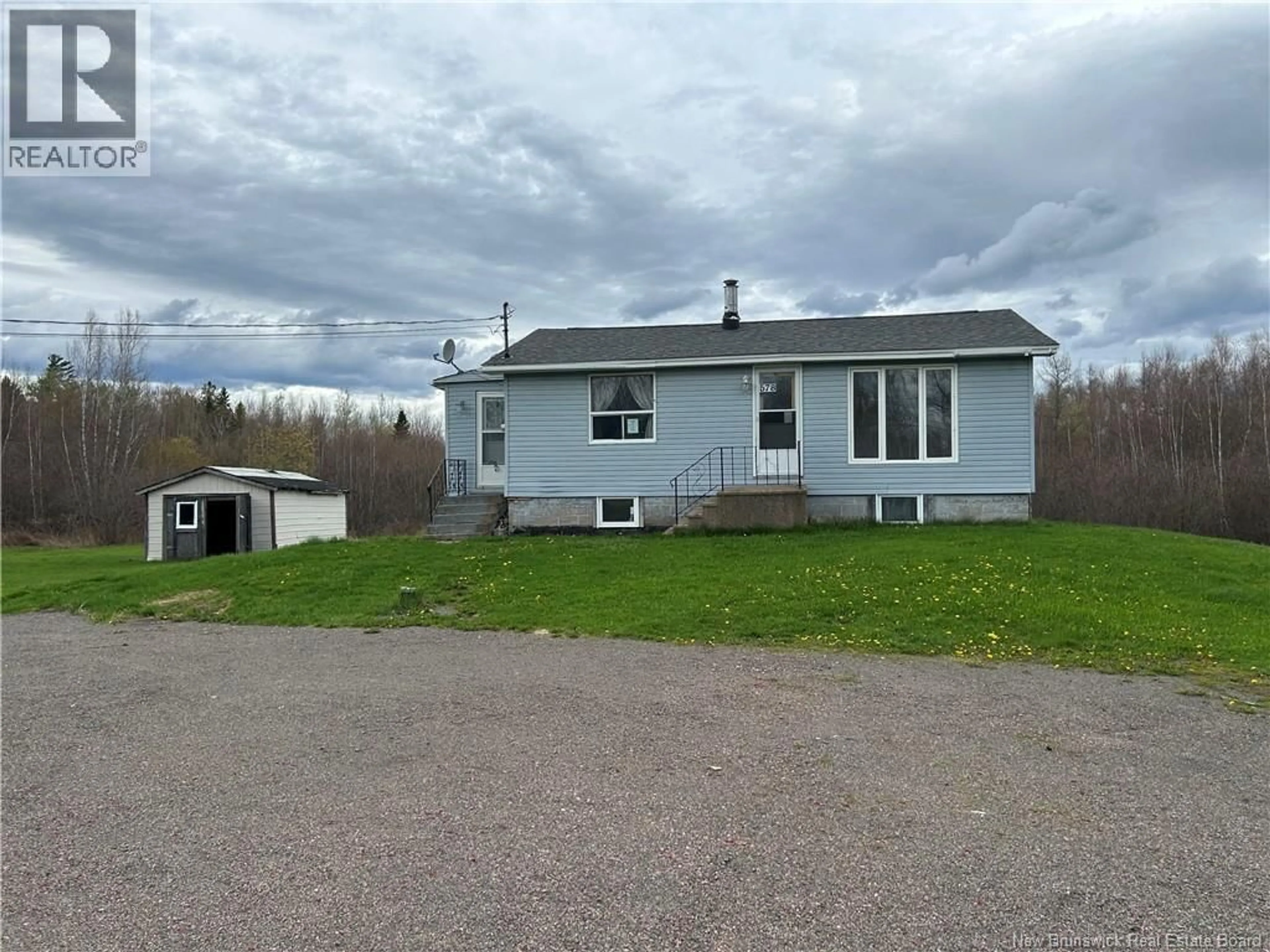 A pic from outside/outdoor area/front of a property/back of a property/a pic from drone, unknown for 578 MACDOUGALL ROAD, MacDougall Settlement New Brunswick E1H3H1