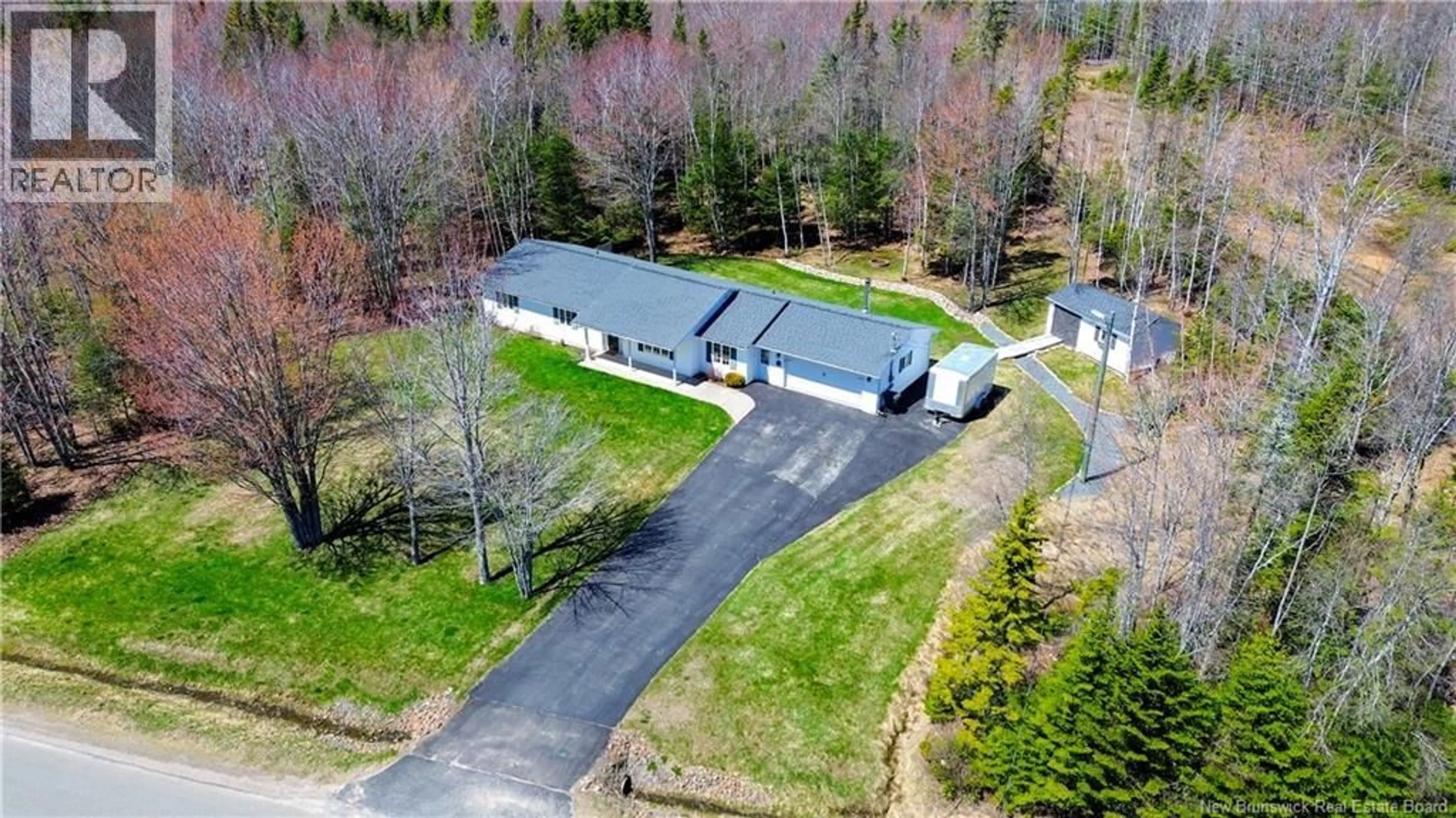 A pic from outside/outdoor area/front of a property/back of a property/a pic from drone, street for 9 KATIE AVENUE, Douglas New Brunswick E3G7Z8