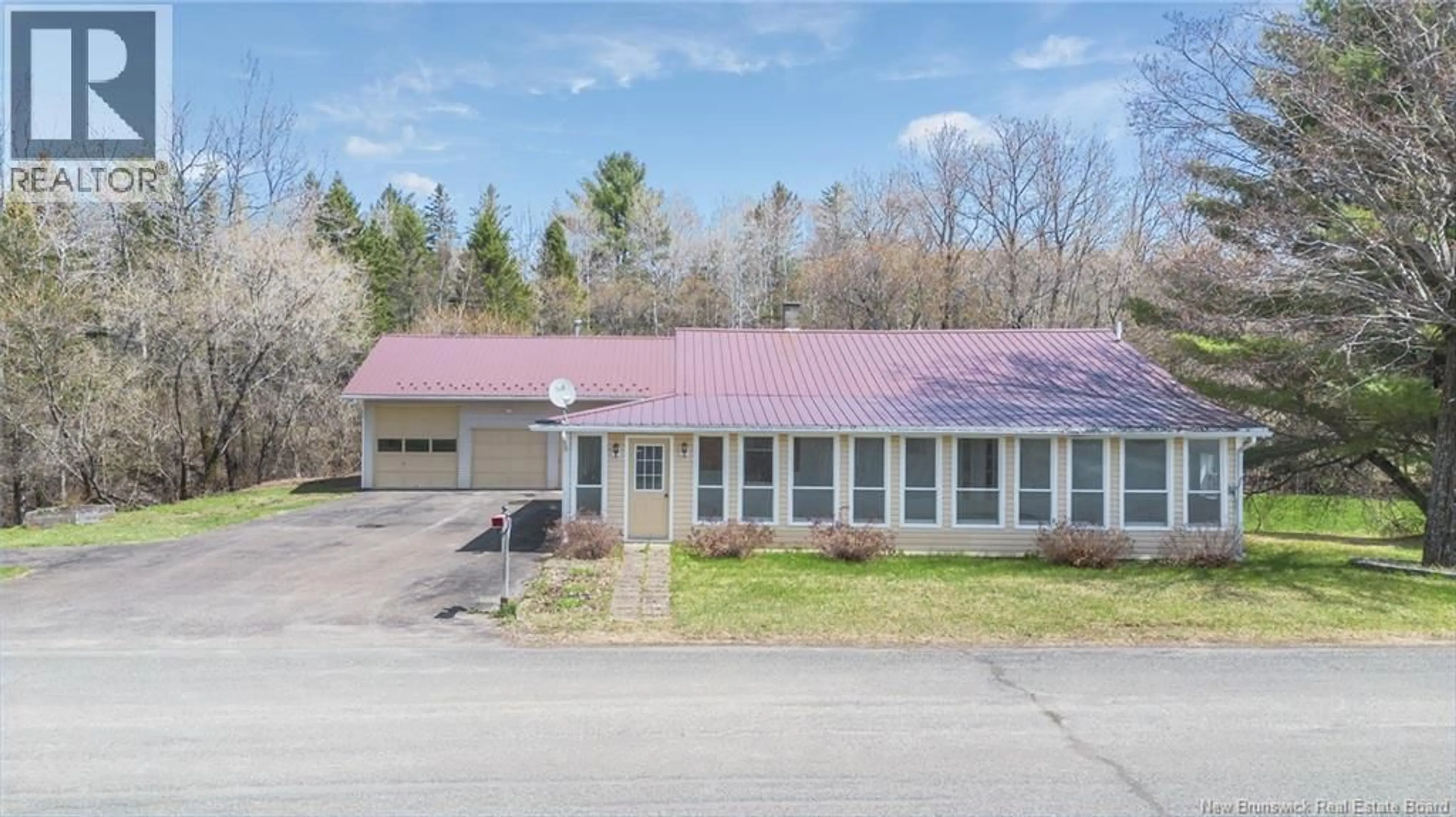 A pic from outside/outdoor area/front of a property/back of a property/a pic from drone, building for 9 NETTIES LANE, Upper Kent New Brunswick E7J2C7